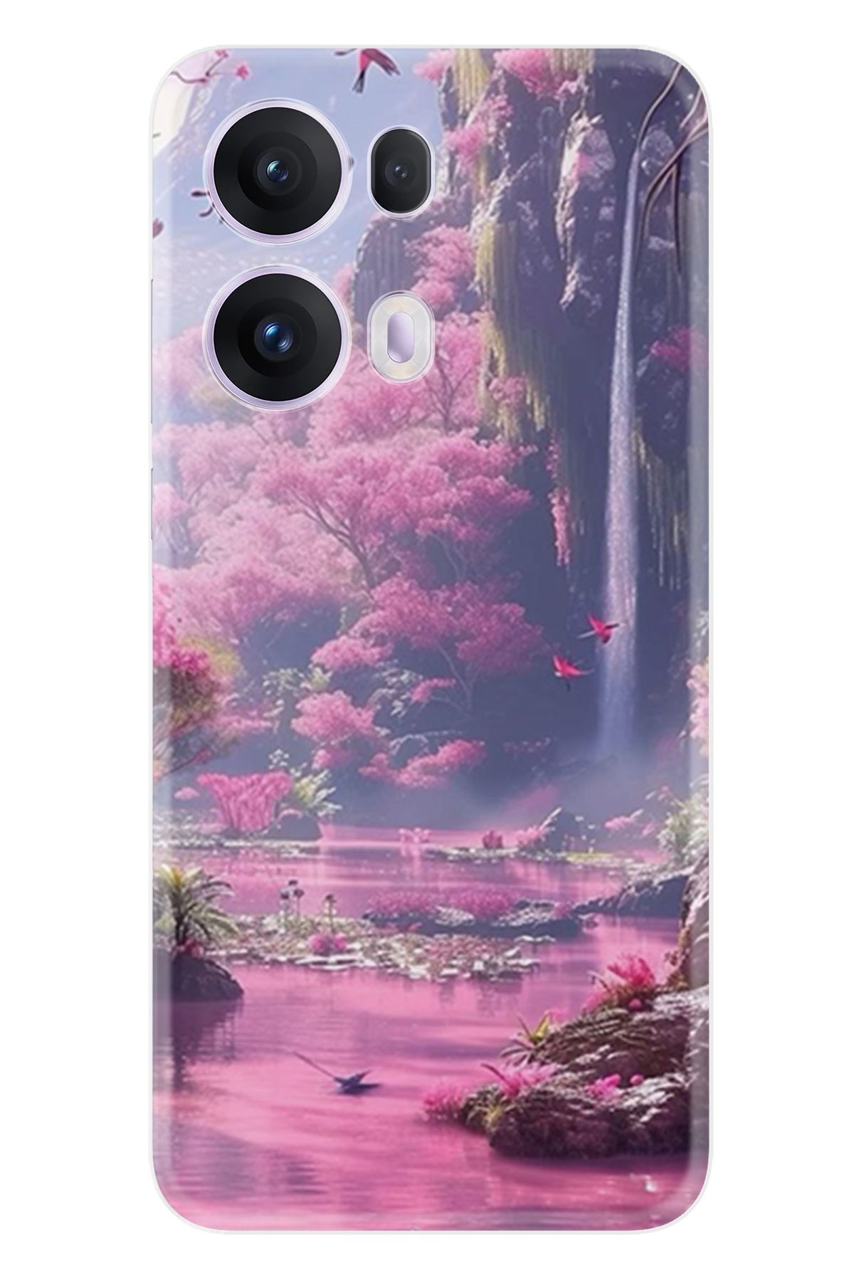 Kılıfland Oppo Reno 13 Pro Kılıf Boutique Baskılı Resimli Şelale Pcode -033