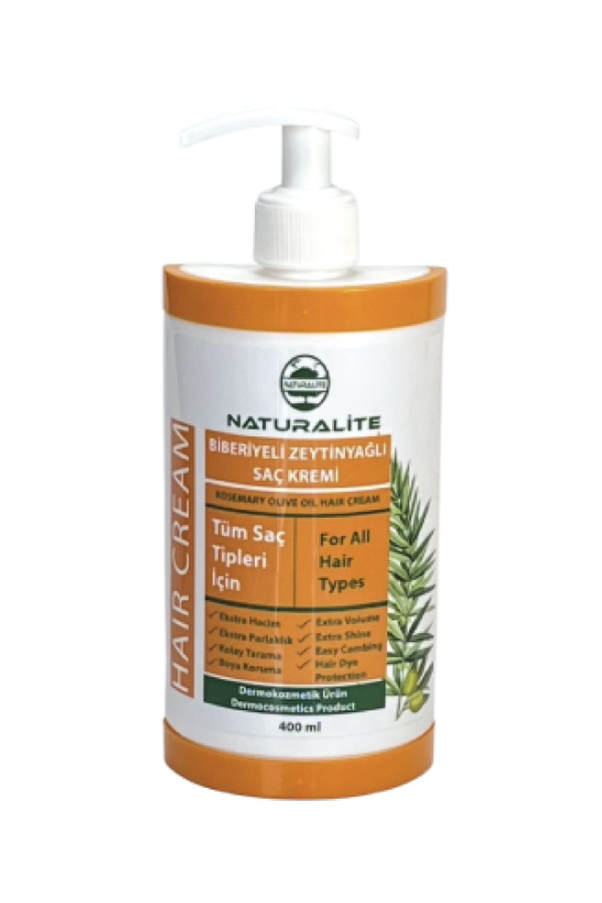 Naturalite Biberiyeli Zeytinyağlı Saç Kremi