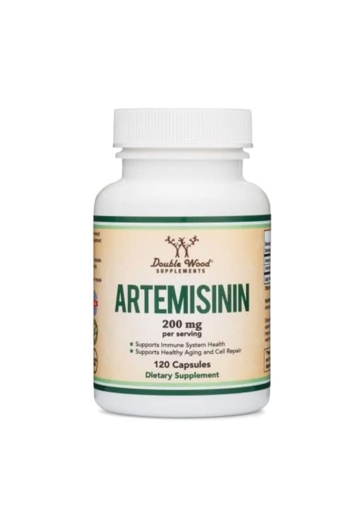 DOUBLE WOOD Artemisinin 200 mg 120 Capsules