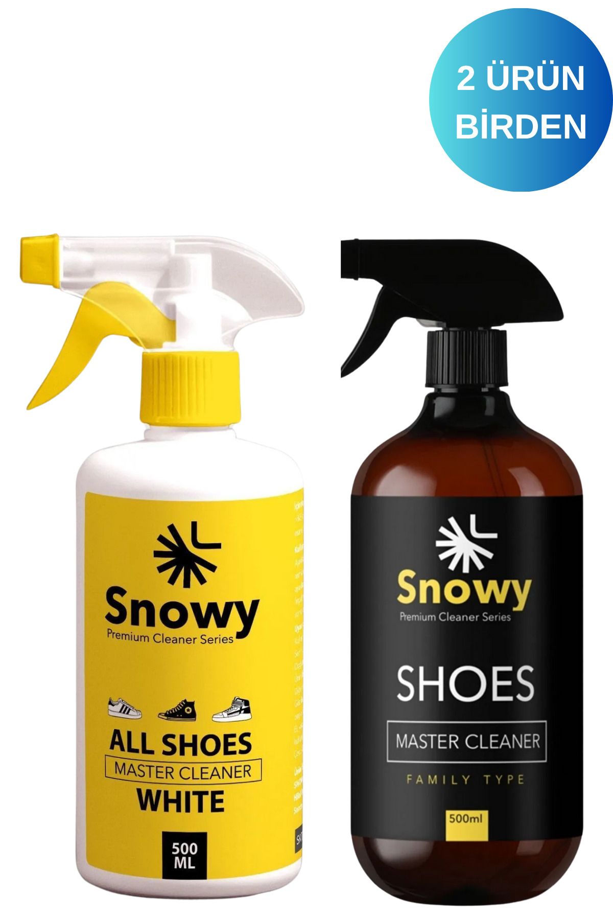 Snowy 2Lİ AYABBAKI BEYAZLATICI VE LEKE ÇIKARICI SPREY 500ML