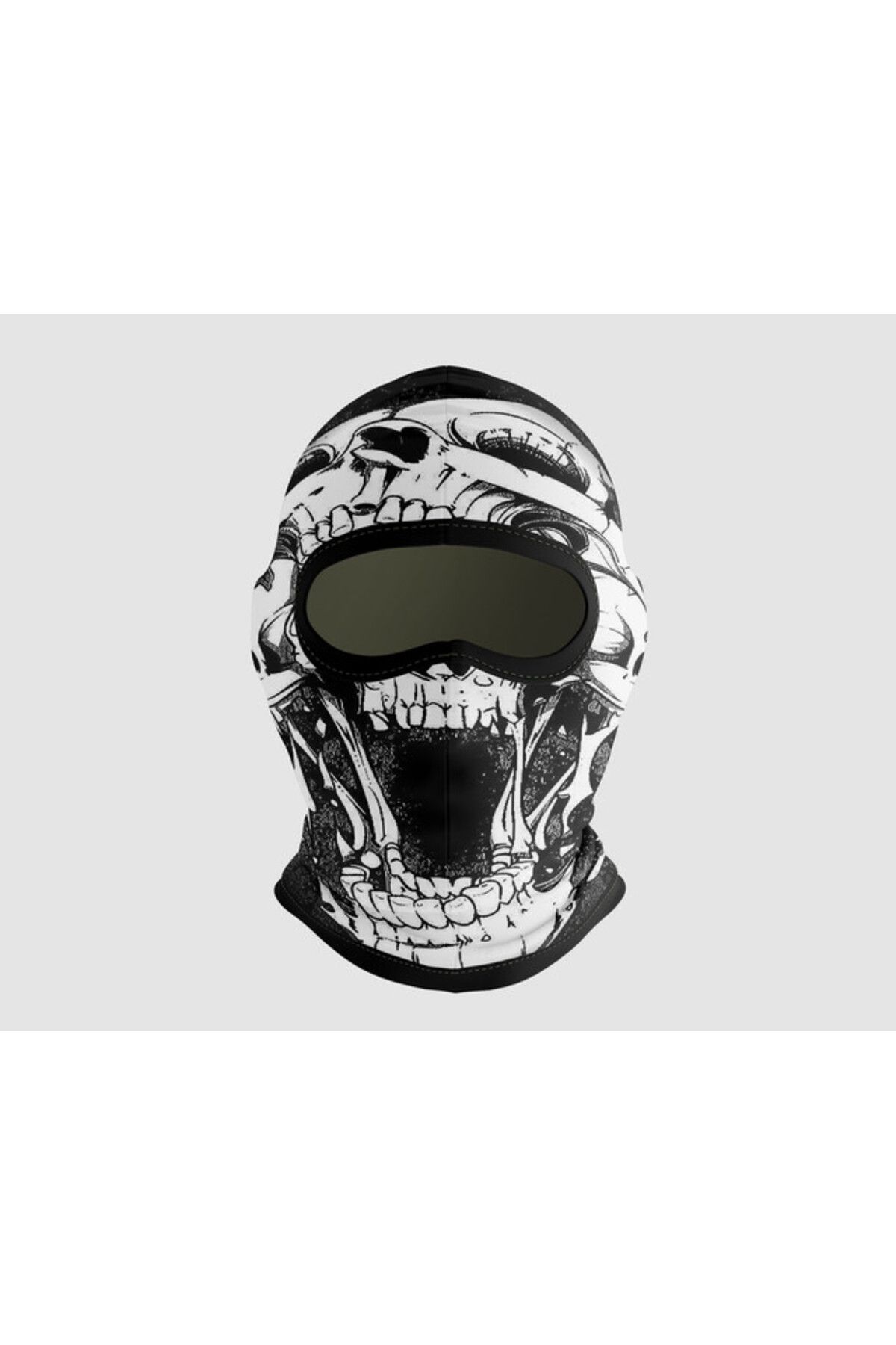 Buffalo Motorcu Ve Kuryeler İçin Outdoor Rüzgar ve Antialerjik Yüz Koruma Motorcu Maske Balaklava Desenli
