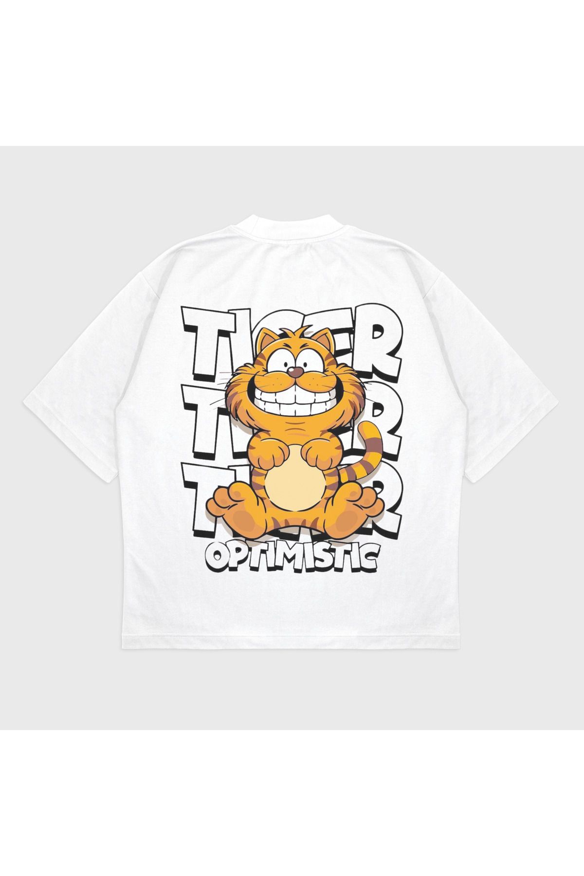 PAİN "Tiger Optimistic" UNİSEX T-SHIRT
