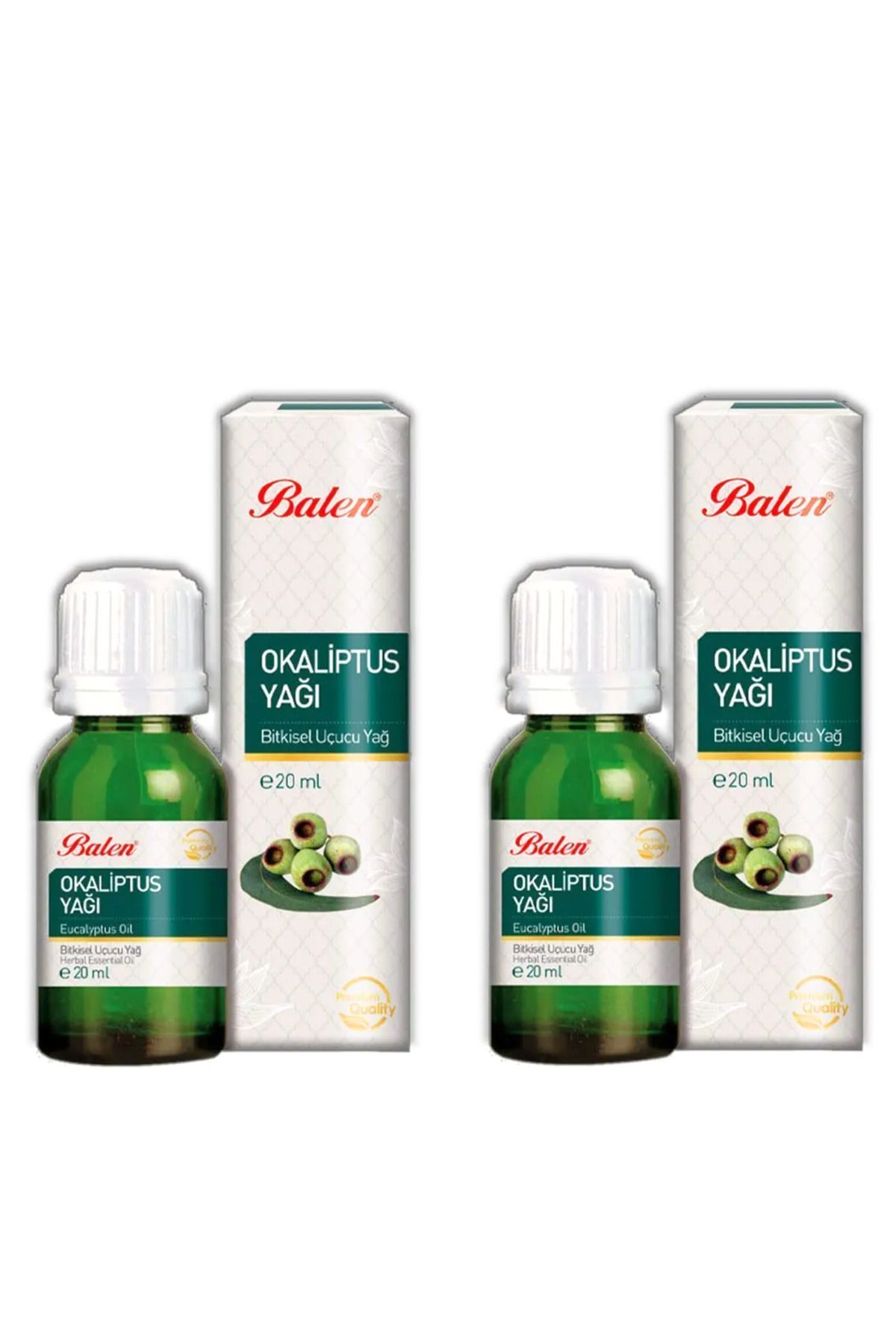 GÜLCE LOKMAN HEKİM AKTAR BALEN OKALİPTÜS YAĞI 2 X 20ML DİSTİLASYON