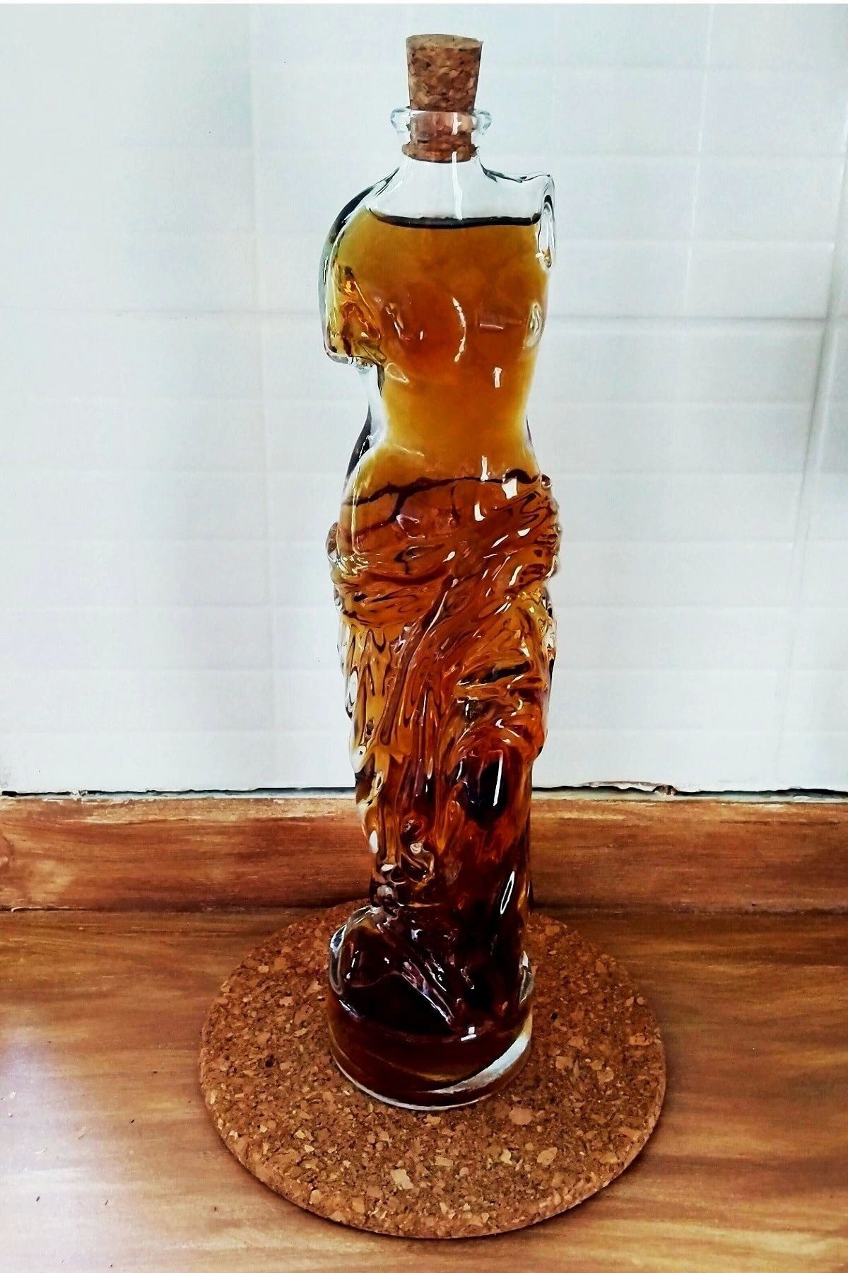 MELFSHOP Venüs Yağdanlık - Kadın Figürlü Sirkelik Sosluk 500 ML Lüx (336336)