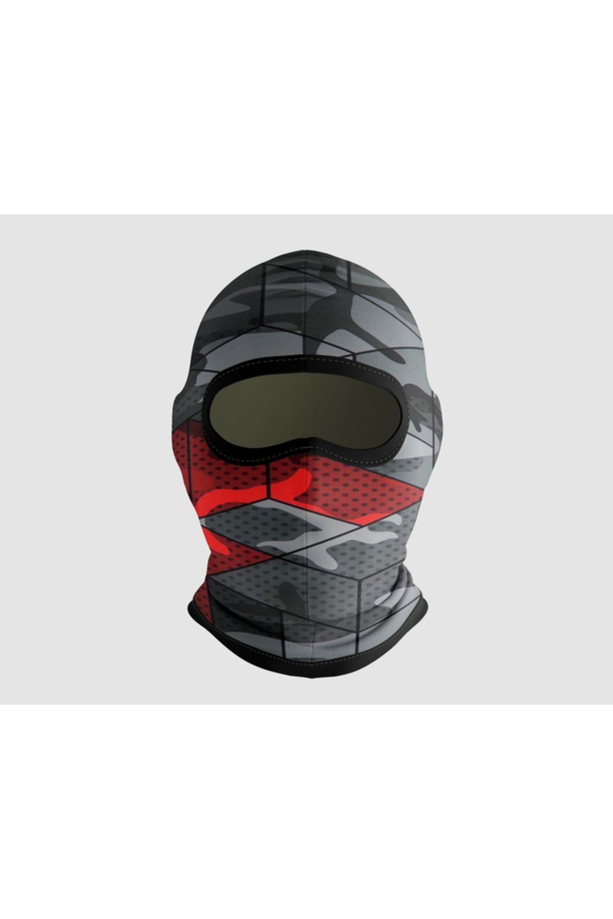 Buffalo Motorcu Ve Kuryeler İçin Outdoor Rüzgar ve Antialerjik Yüz Koruma Motorcu Maske Balaklava Desenli