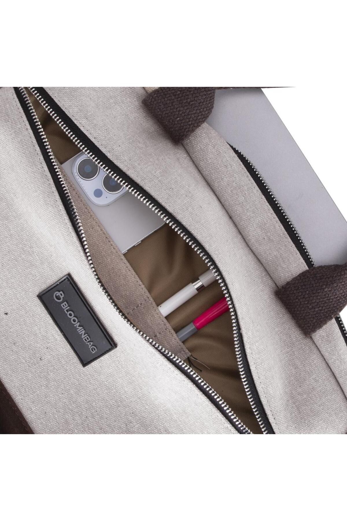 BloominBag Mocha Mousse 15-16 inç Laptop / Macbook Çantası
