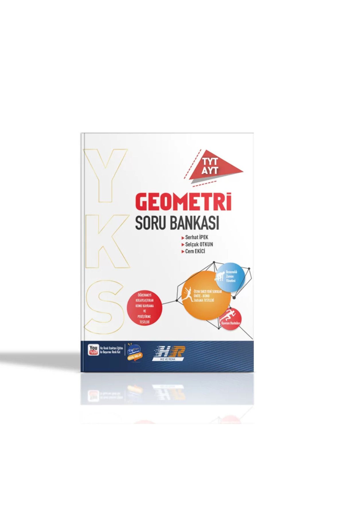 Hız ve Renk Yayınları Hız ve Renk TYT-AYT Geometri Soru Bankası (2025)