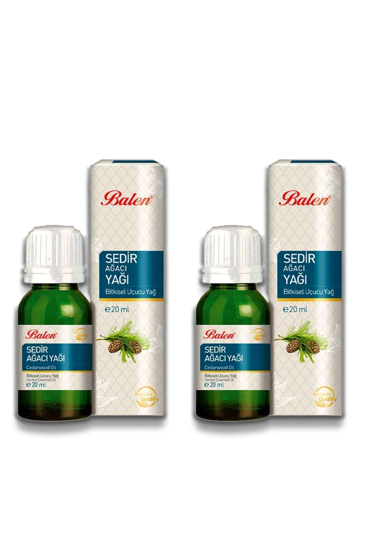 GÜLCE LOKMAN HEKİM AKTAR BALEN SEDİR AĞACI YAĞI 2 X 20ML DİSTLASYON