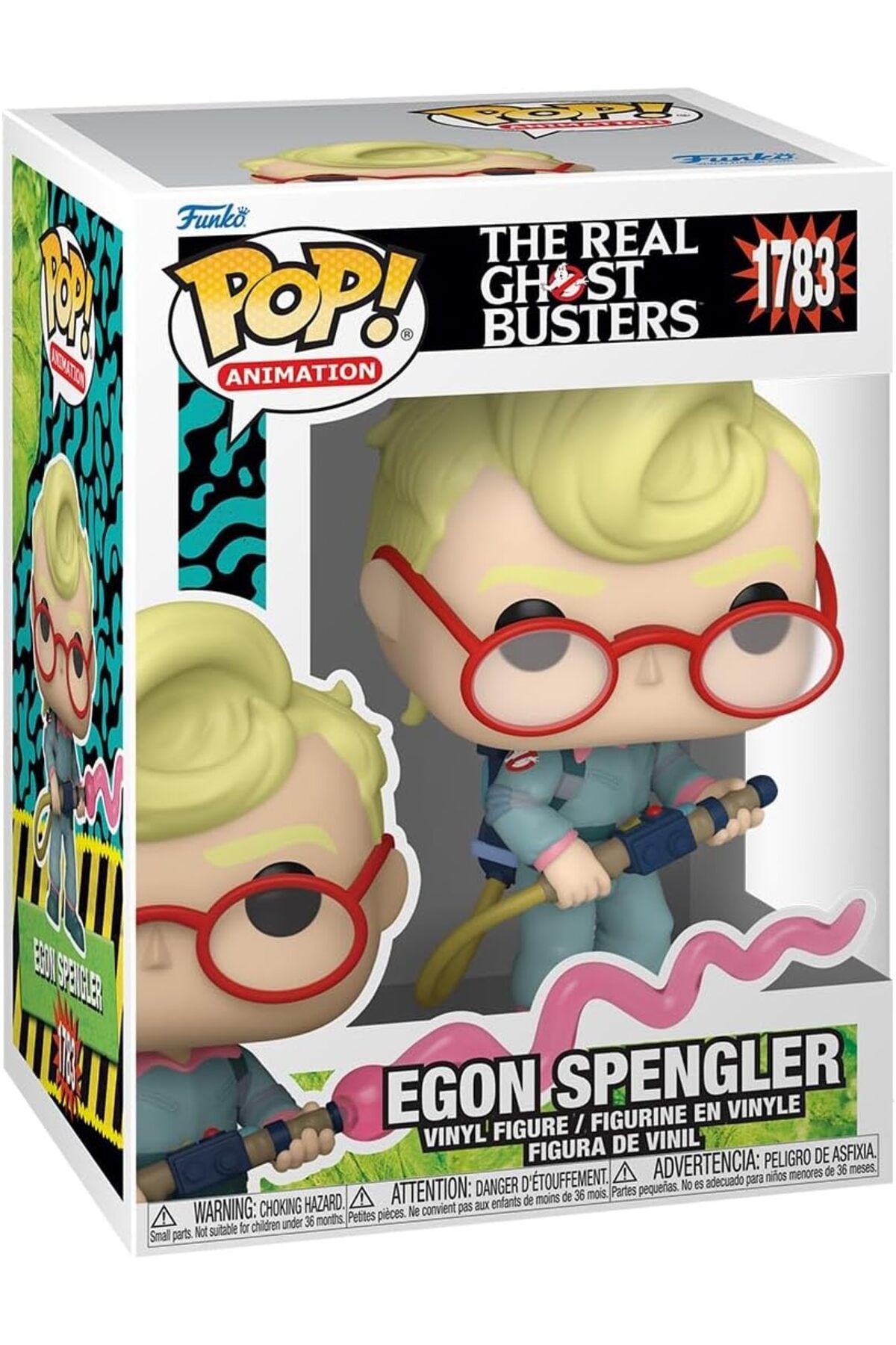 Funko POP! Animasyon: TRG, Dr. Egon Spengler, Gerçek Hayalet Avcıları Figürü