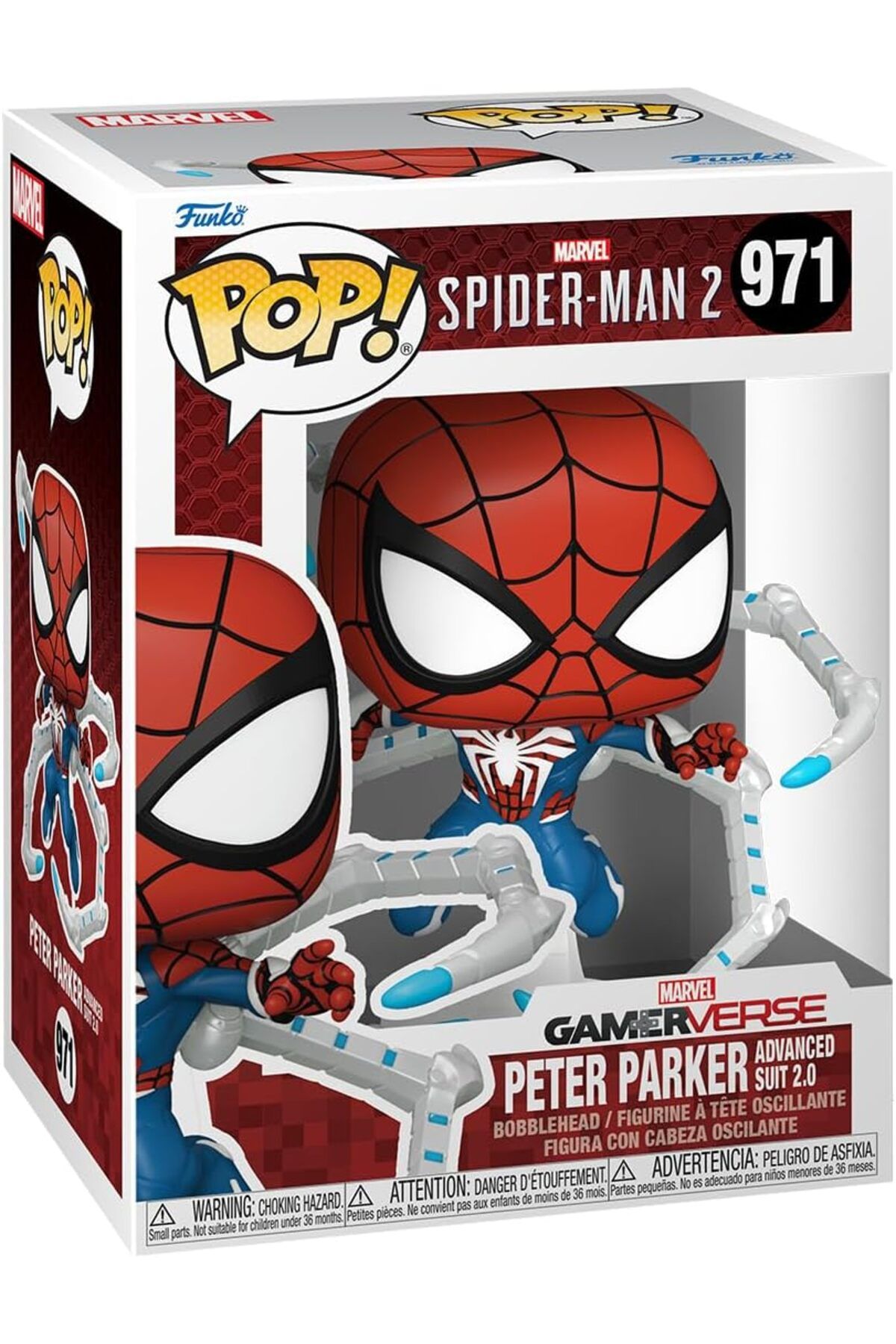 Funko POP! Gameverse: Spider-Man 2, Peter Parker Takımı, Koleksiyonluk Vinil Figür