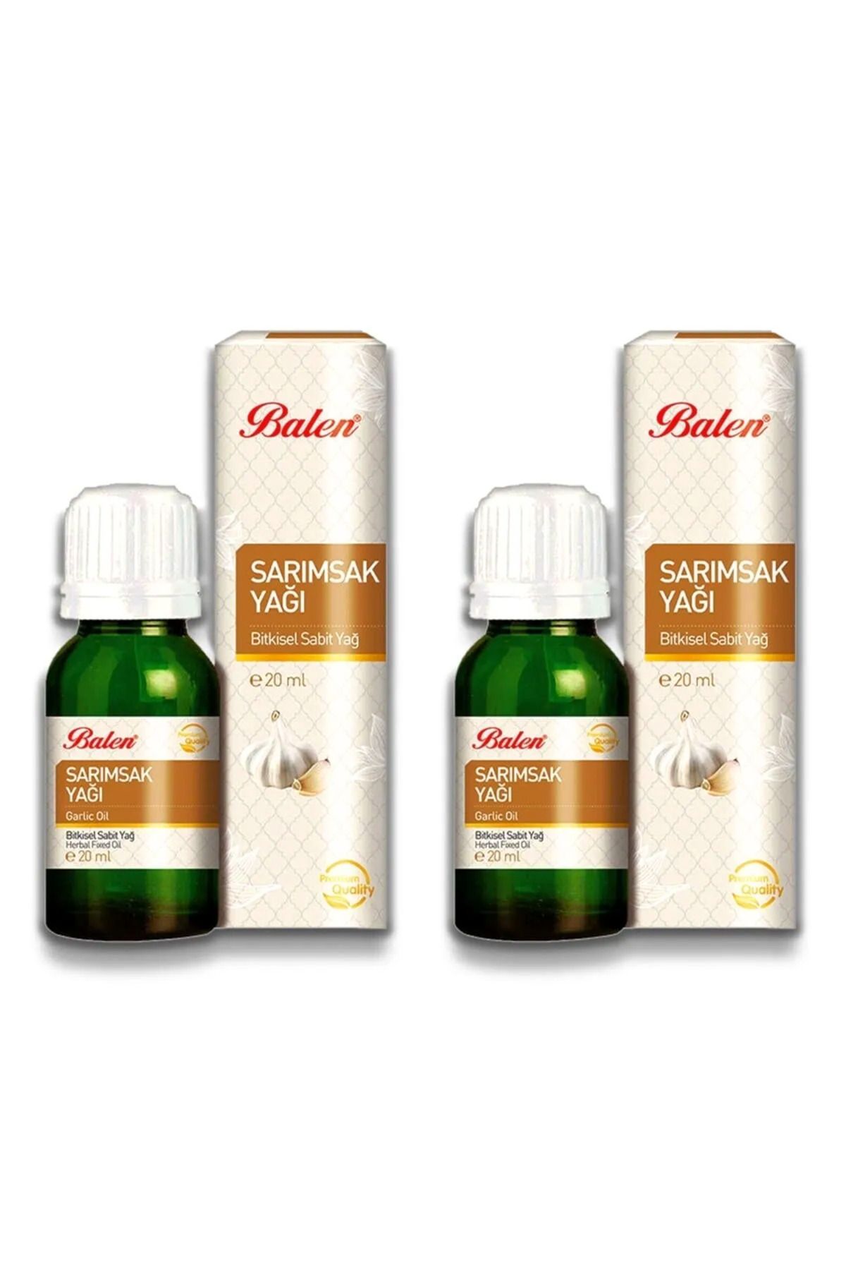 GÜLCE LOKMAN HEKİM AKTAR BALEN SARIMSAK YAĞI 2 X 20ML EKSTRAKSİYON