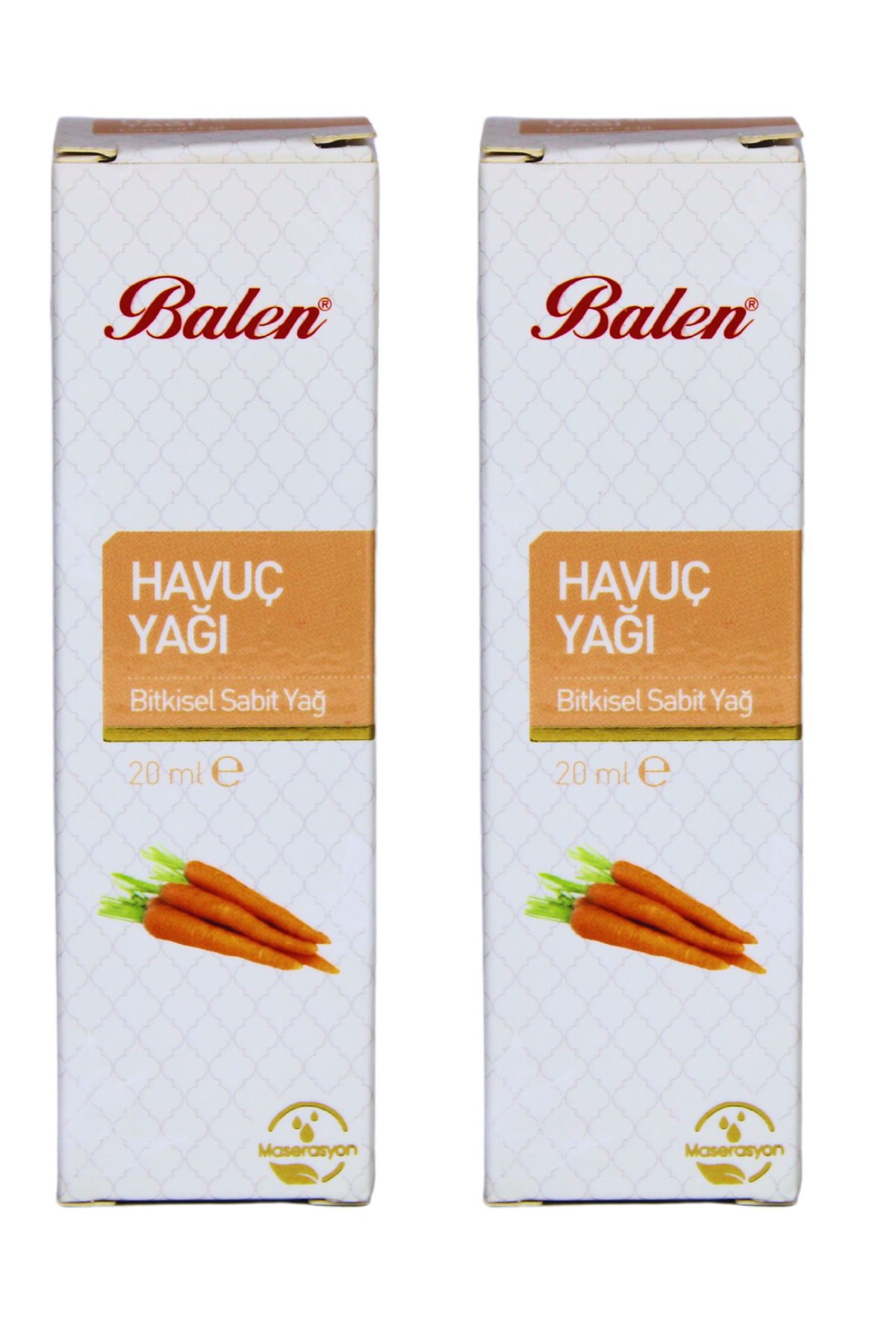 GÜLCE LOKMAN HEKİM AKTAR BALEN HAVUÇ YAĞI 2 X 2OML MASERASYON