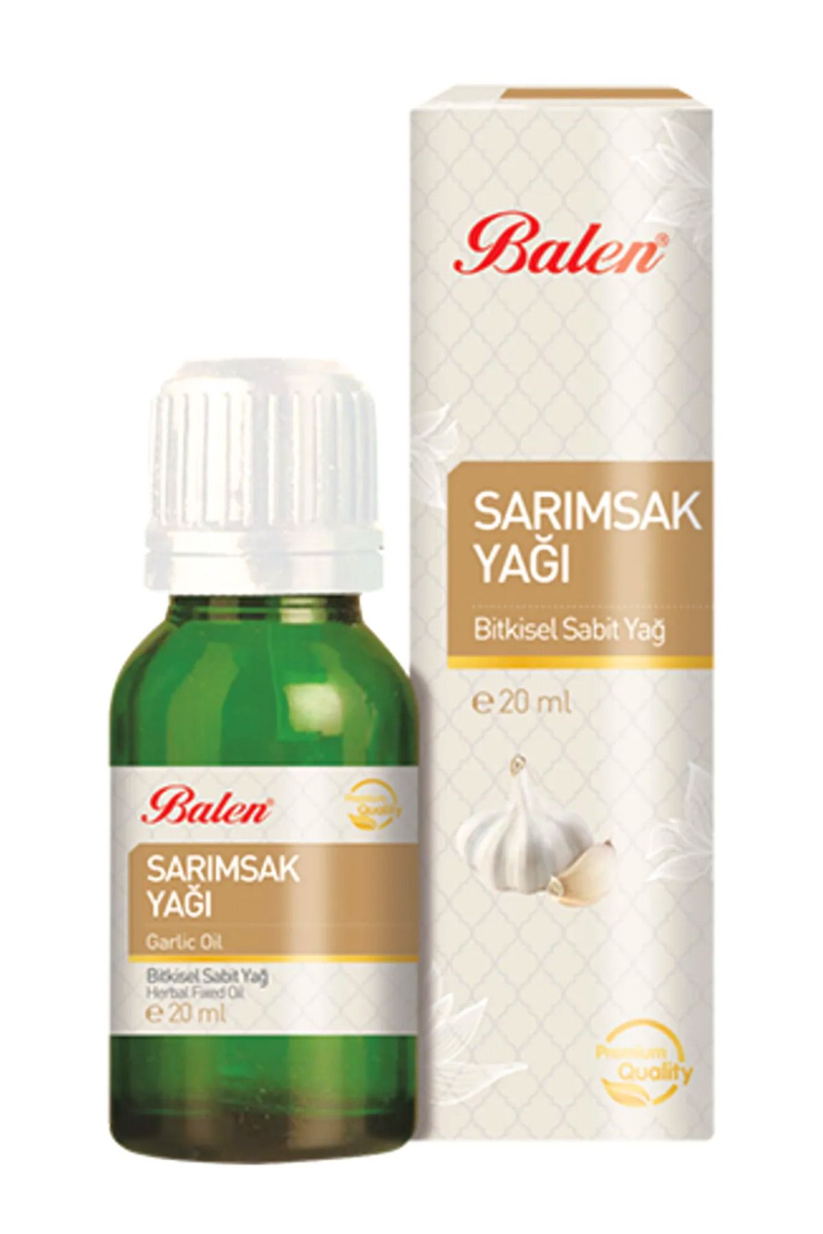 GÜLCE LOKMAN HEKİM AKTAR BALEN SARIMSAK YAĞI 20ML EKSTRAKSİYON