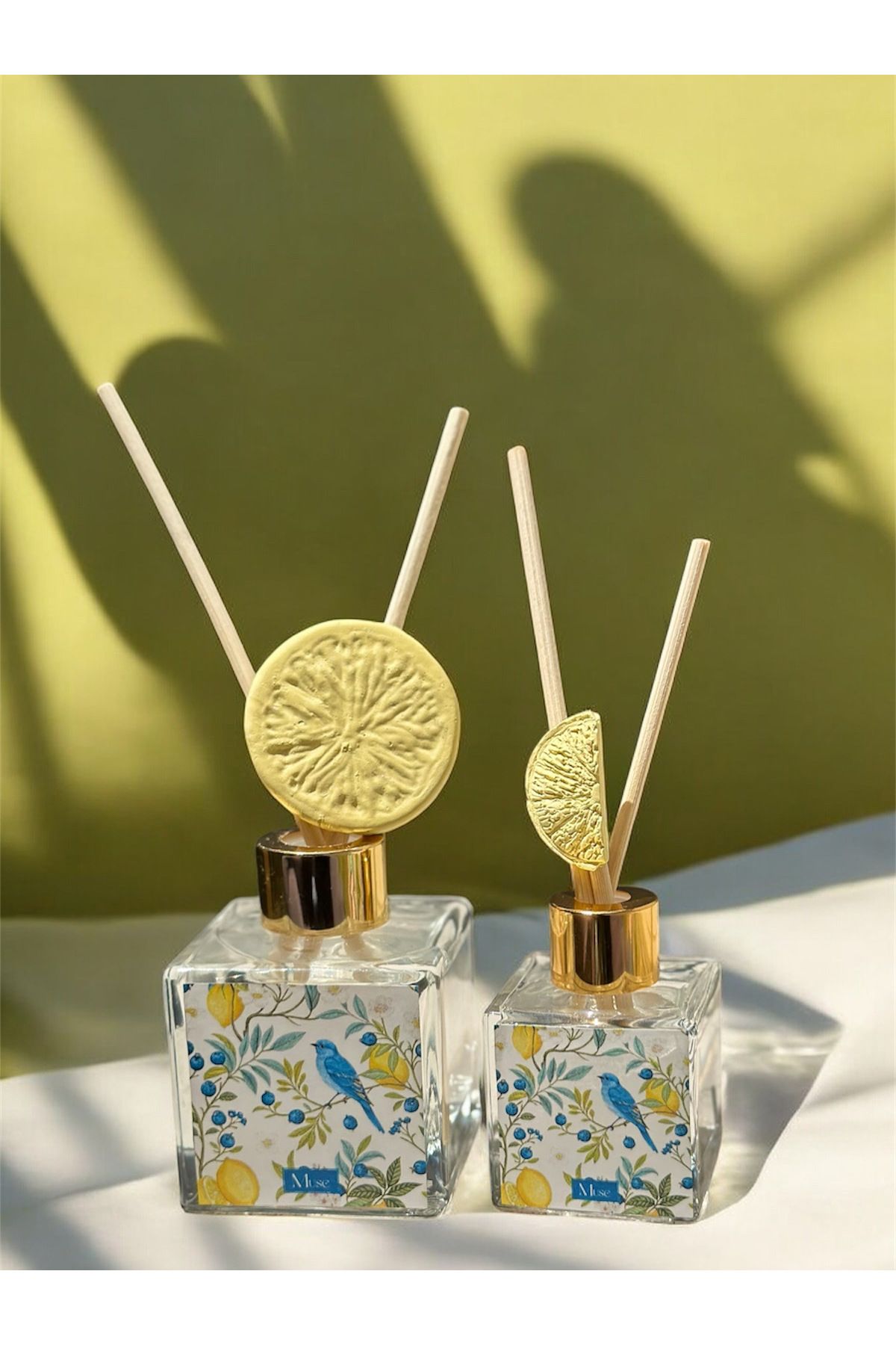 LİNECRAFT 120 ml Ve 50 ml Set Oda Kokusu Fresh Kokulu Bambu Çubuklu Oda Kokusu