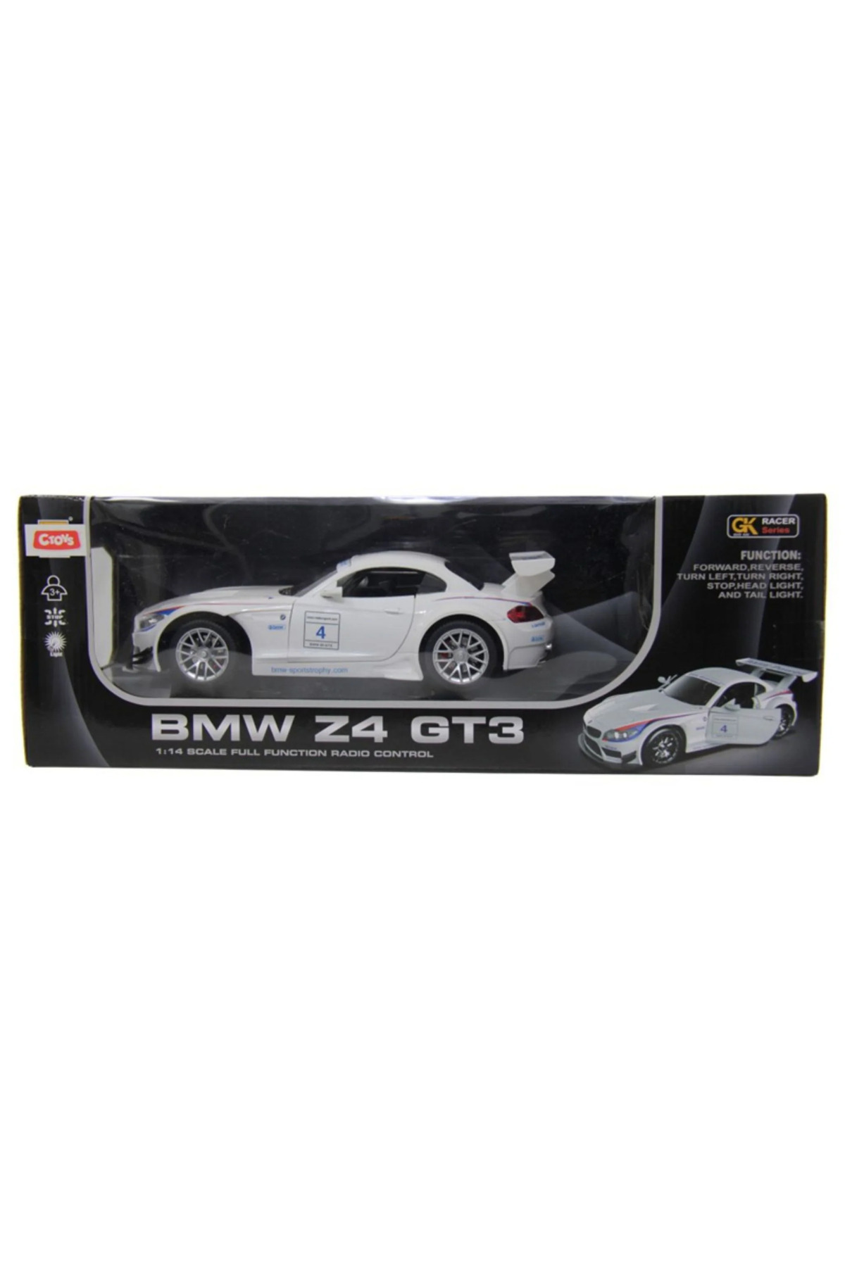 Ceren Oyuncak Ceren Ctoys BMW Z4 GT3 RC 1:14 Uzaktan Kumandalı Usb