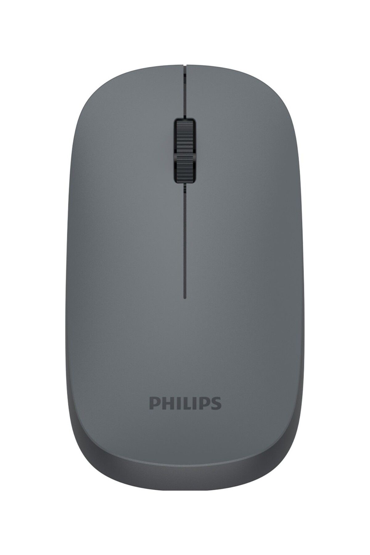 Philips SPK7438 Kablosuz Mouse Bluetooth Mouse Çift Mod 3Tuşlu Optik Mouse Sessiz Mouse Gri PİL DAHİL