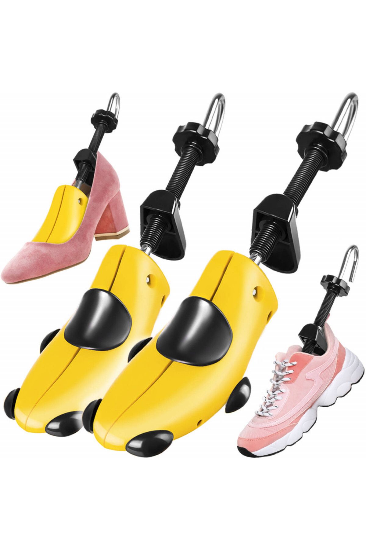 OEM Întinzător De Pantofi, Mărimea 36-43, Galben - One Size