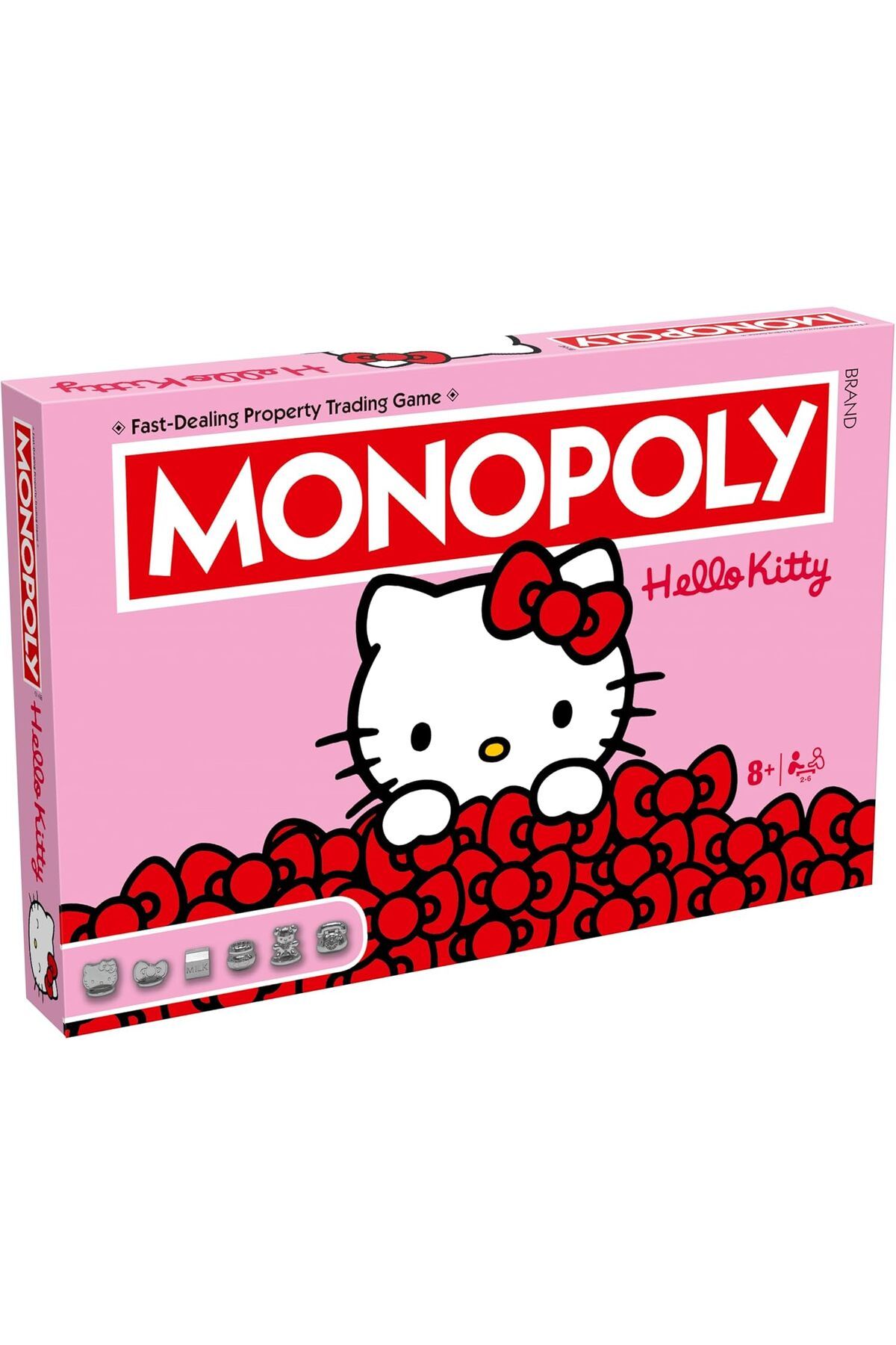 Winning Moves Hello Kitty Monopoly Masa Oyunu, 2-6 Oyuncu, 8 Yaş+
