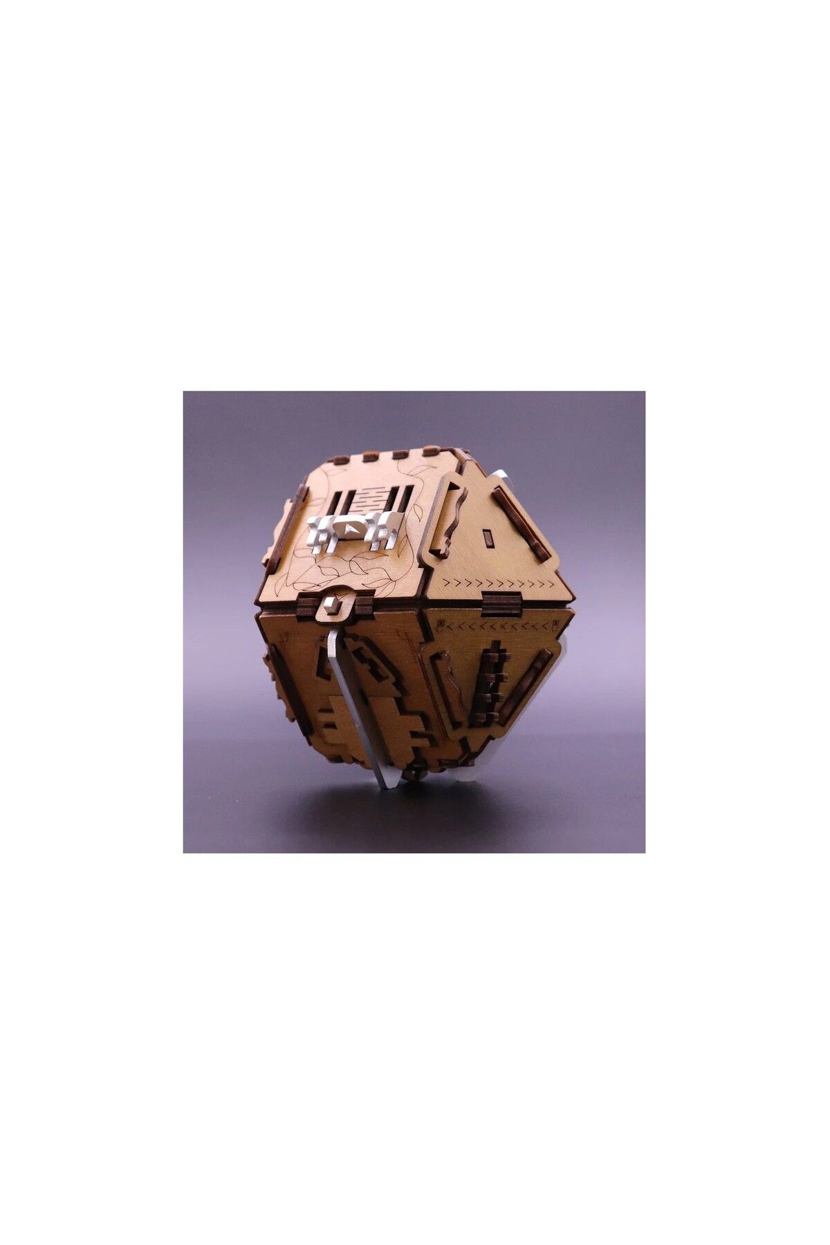 Robotime-Puzzle, Philosopher's Stone Metal Version - Escape Room Game, Puzzle Potato 4