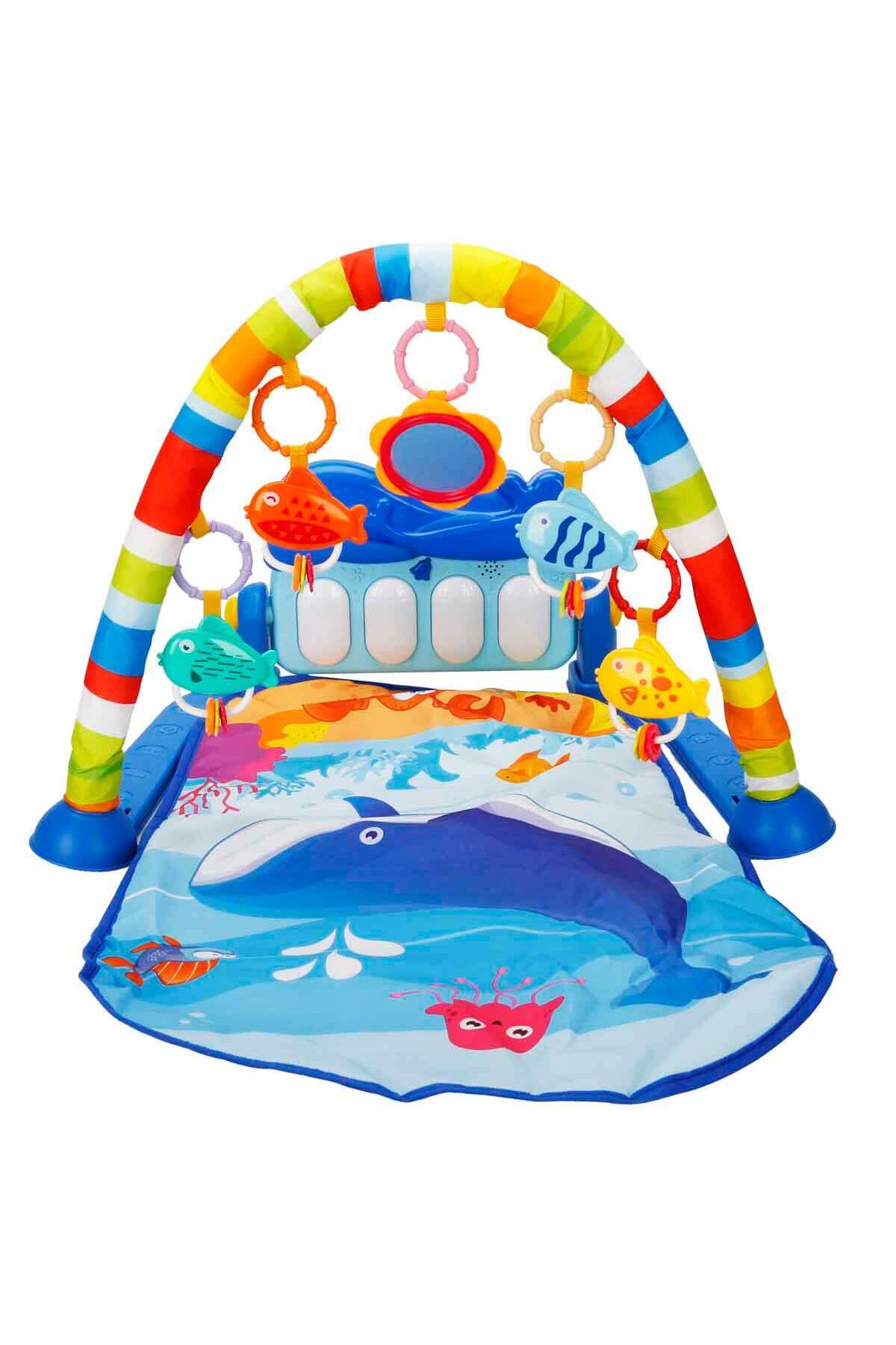 Babycim 3in1 Piyanolu Balina Desenli Oyun Halısı fotoğrafı 3 (önizleme)