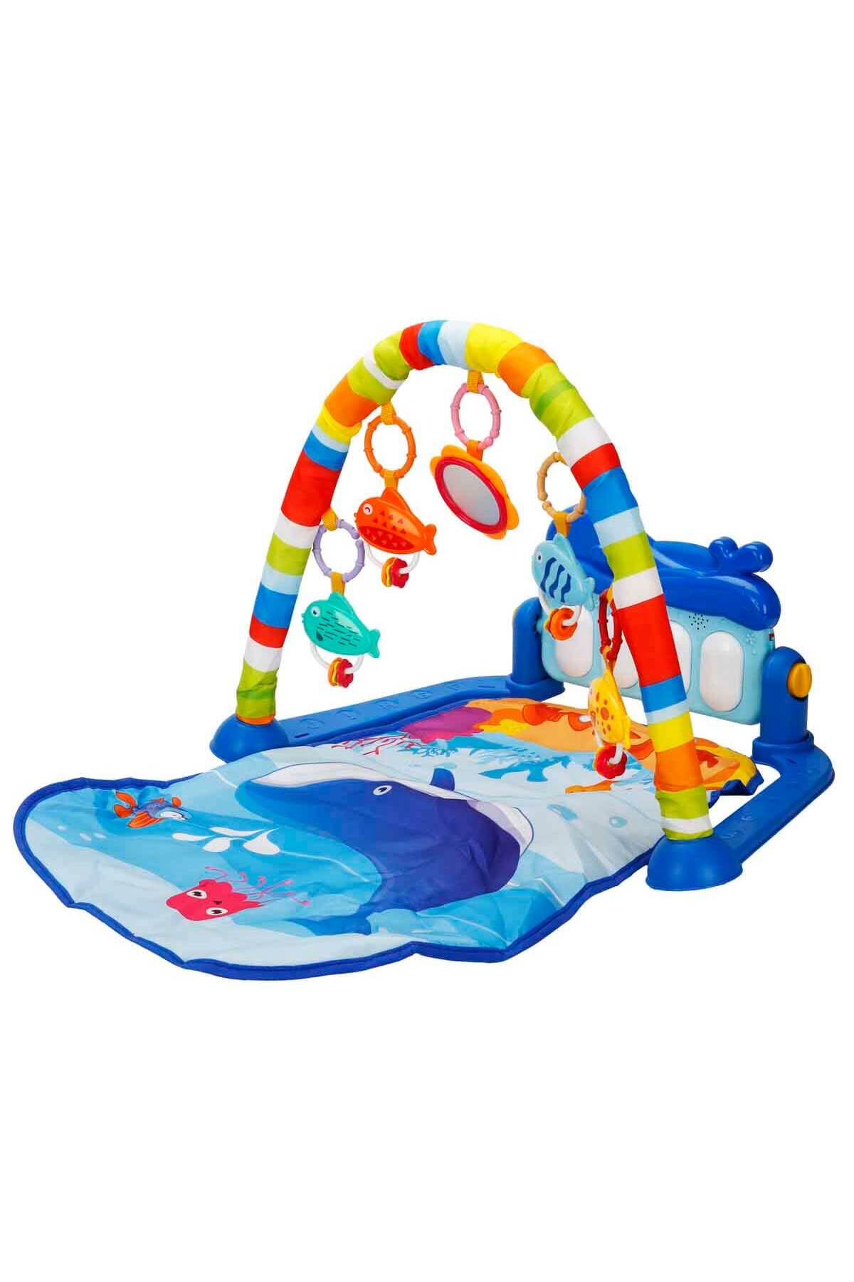 Babycim 3in1 Piyanolu Balina Desenli Oyun Halısı fotoğrafı 4 (önizleme)