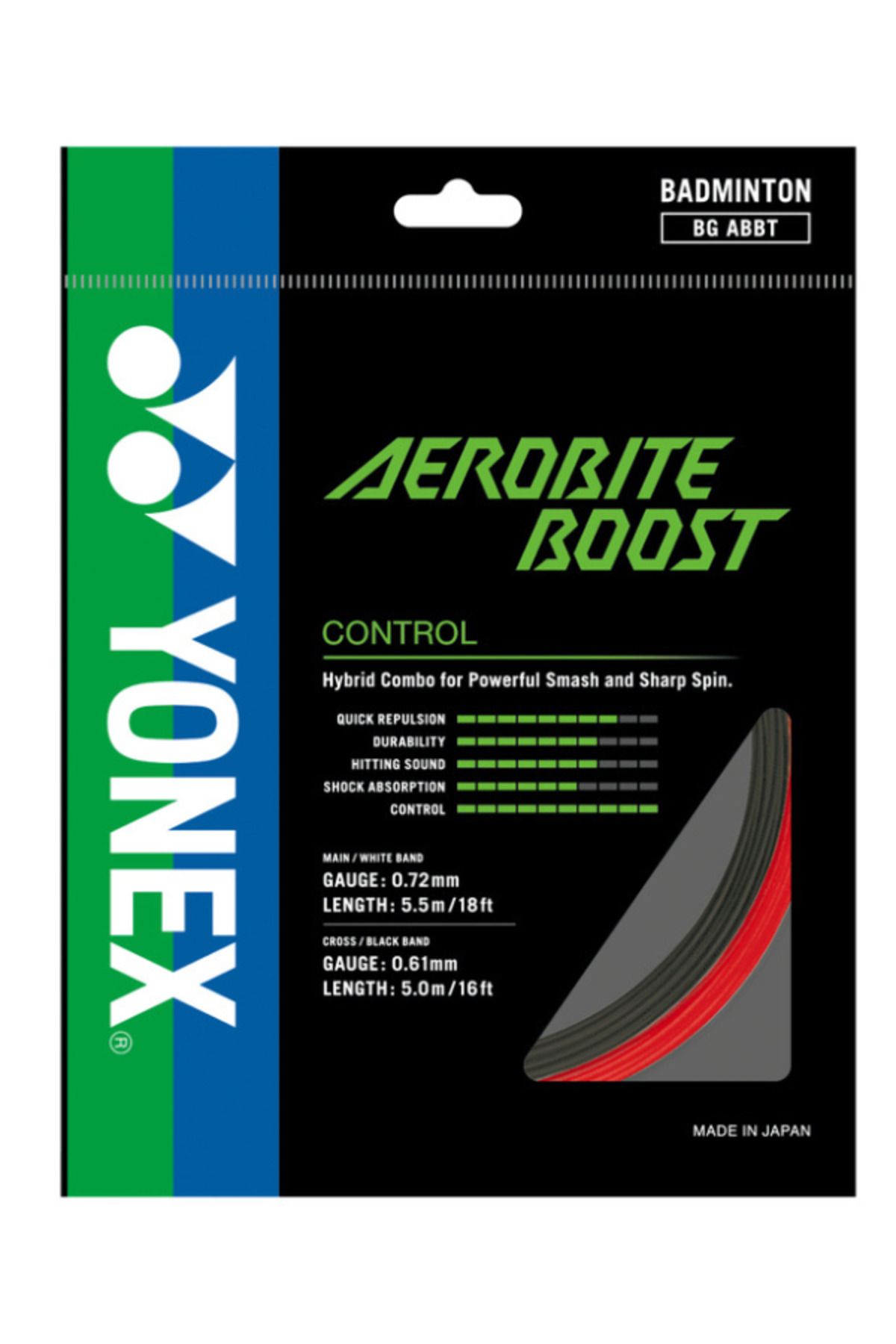 YONEX-AEROBITE BOOST YONEX TOURNAMENT BADMINTON RACKET STRING 2