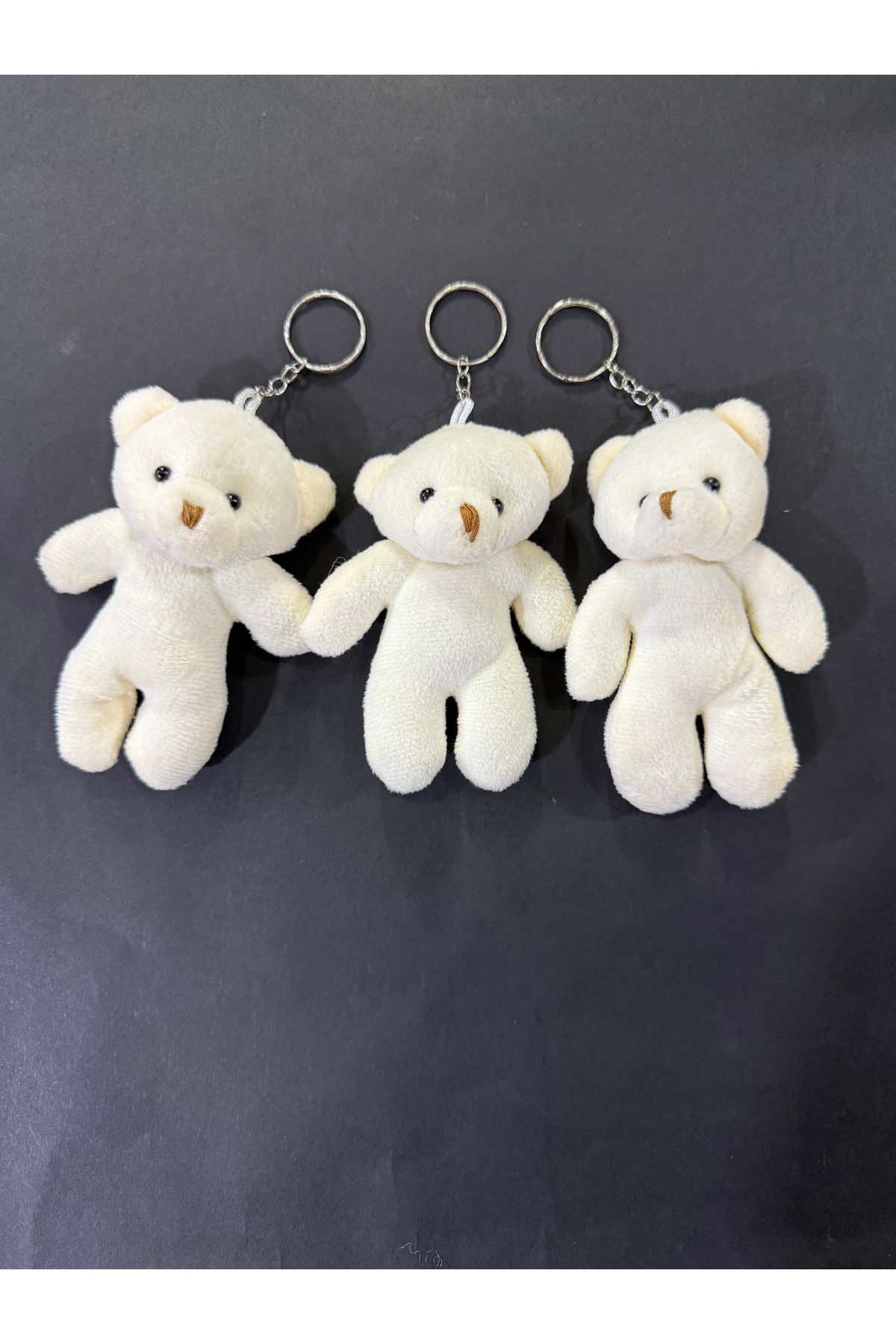 Home Anahtarlık ayıcık süs aksesuar 11 cm 7 cm boy büyük ayıcık 3 adet