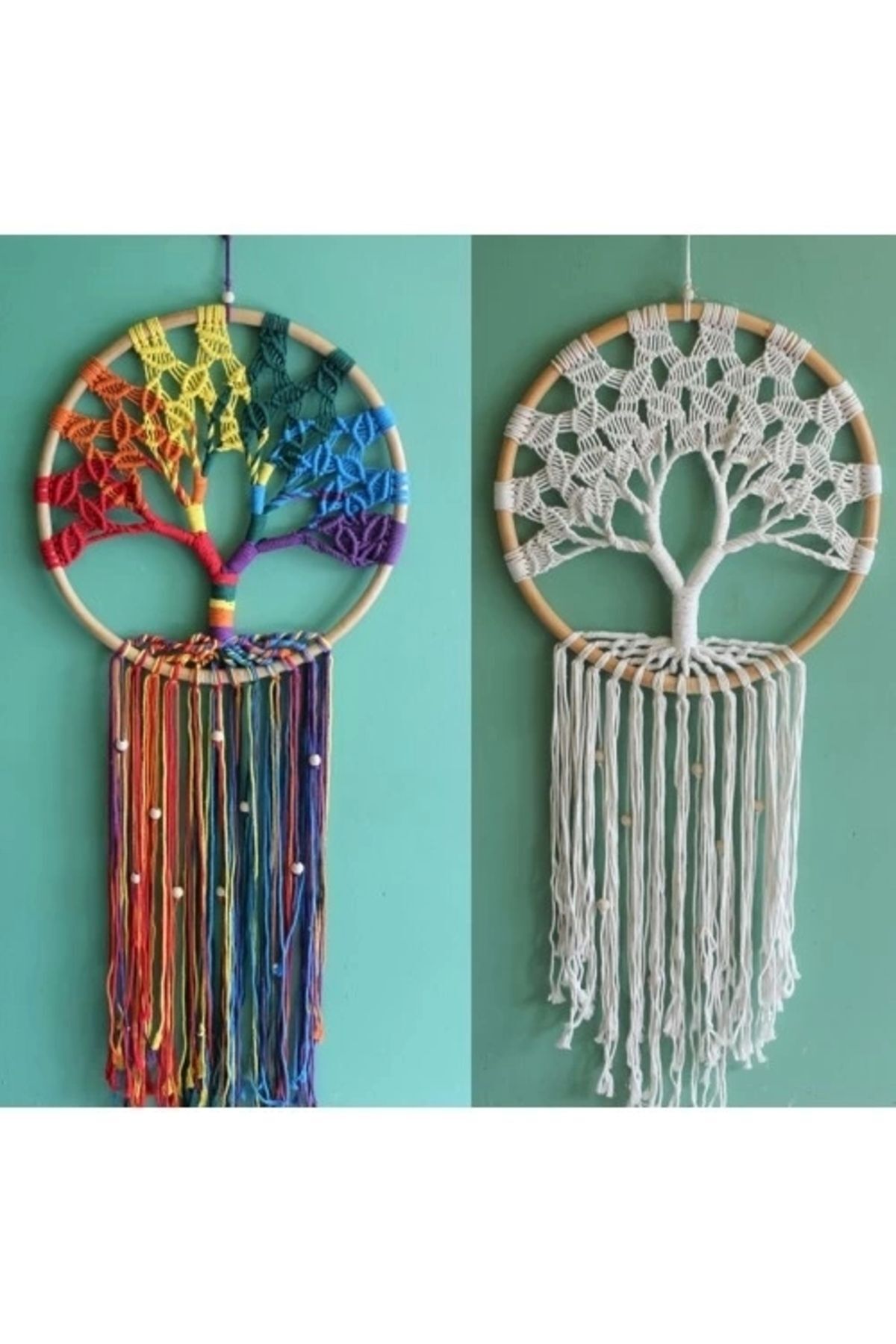 SerenityHaven Rüya Kapanı Dream Catcher Hayat Ağacı Model 2