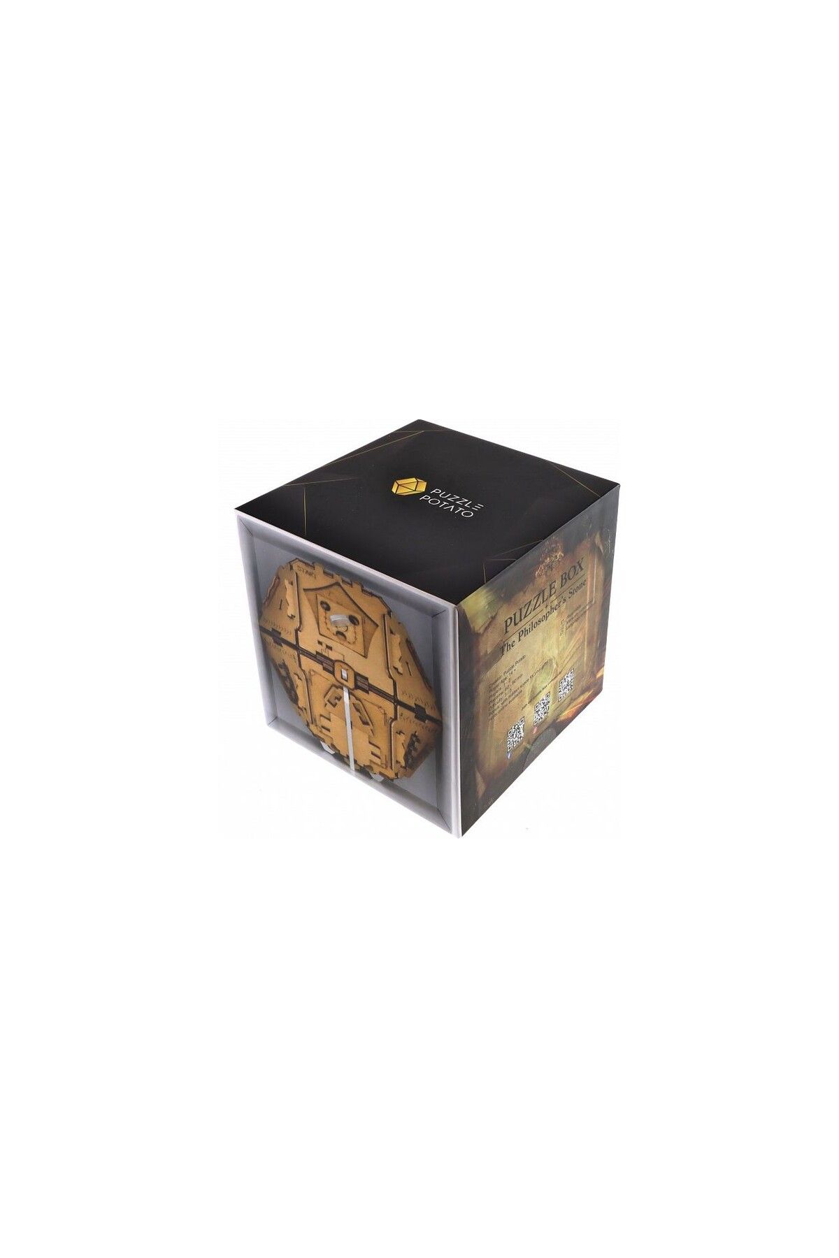 Robotime-Puzzle, Philosopher's Stone Metal Version - Escape Room Game, Puzzle Potato 15