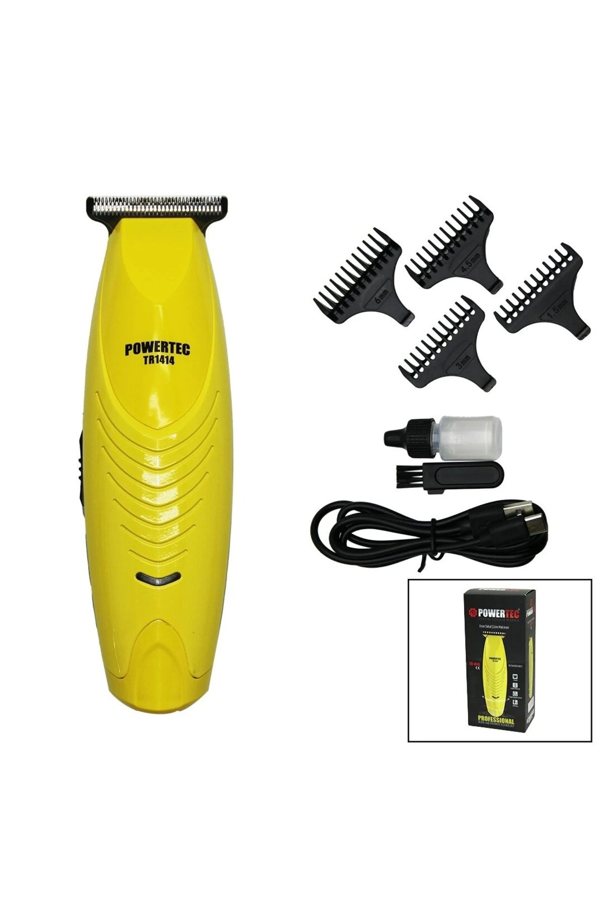 BIGBOYCL Şarjlı Sakal Traş Ense Makinesi Tr-1414