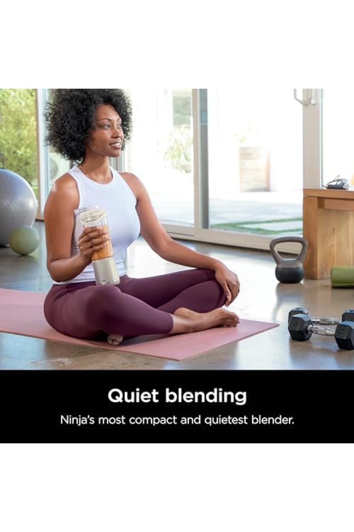 NINJA-Blast Portable Blender, Cordless, Vanilla Bean, BC151VB 6