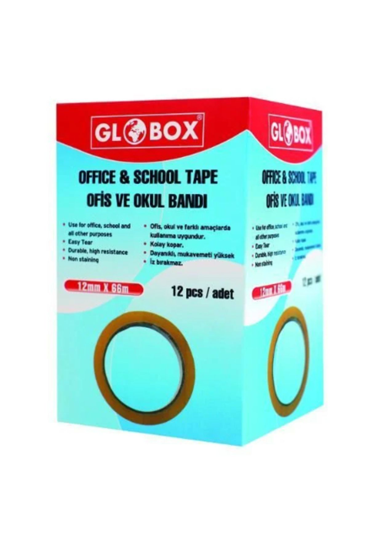 gnsstore Globox Ofis Okul Bandı 12Mmx66M 6955