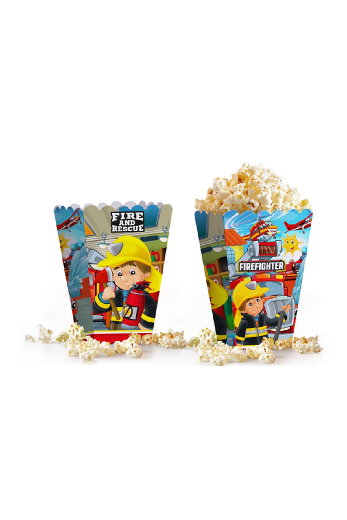 gnsstore Kika Firefighters Popcorn Kutusu 8 Li