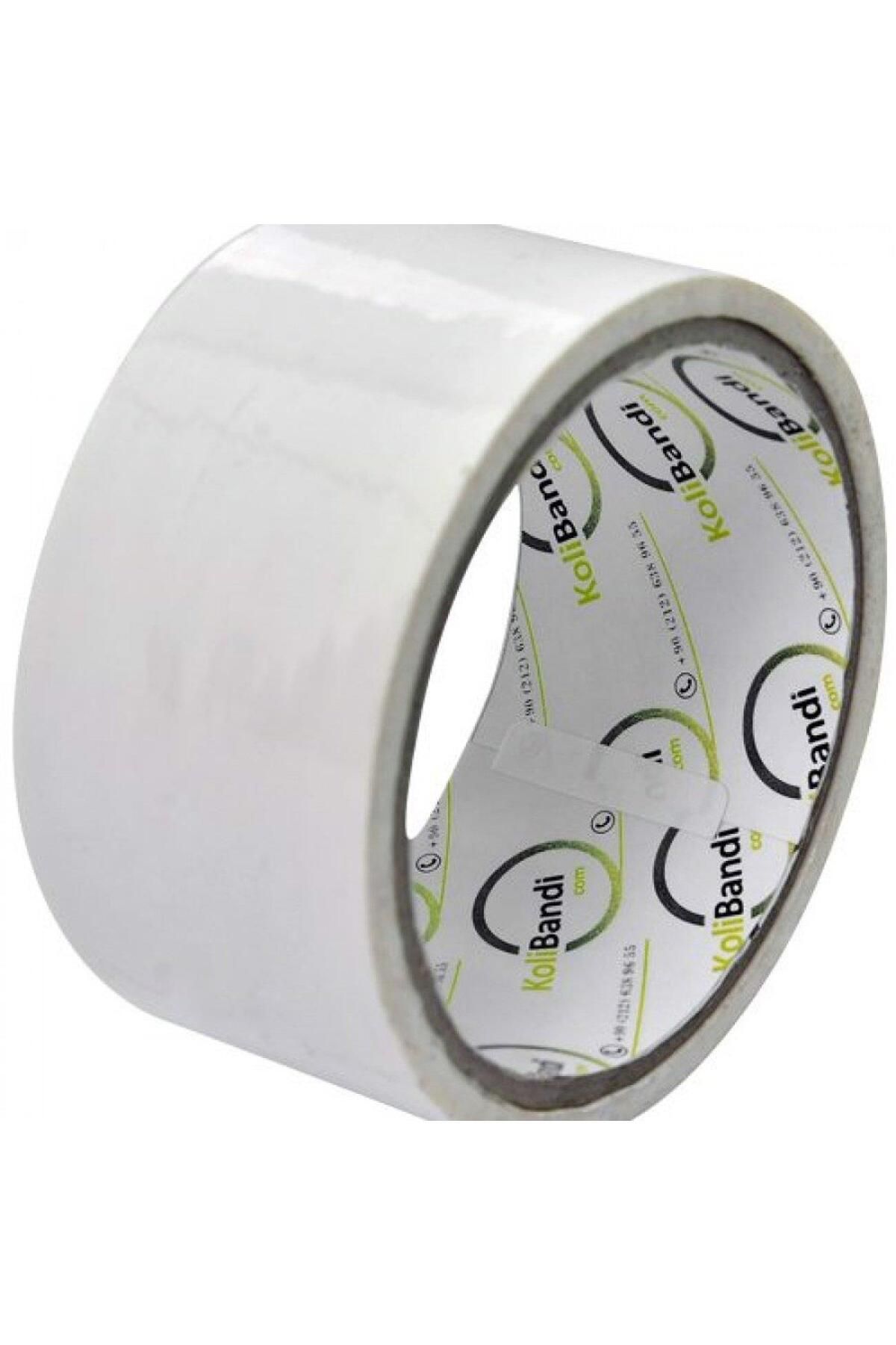 gnsstore Alfa Renkli Koli Bandı 30mt Beyaz AB116b