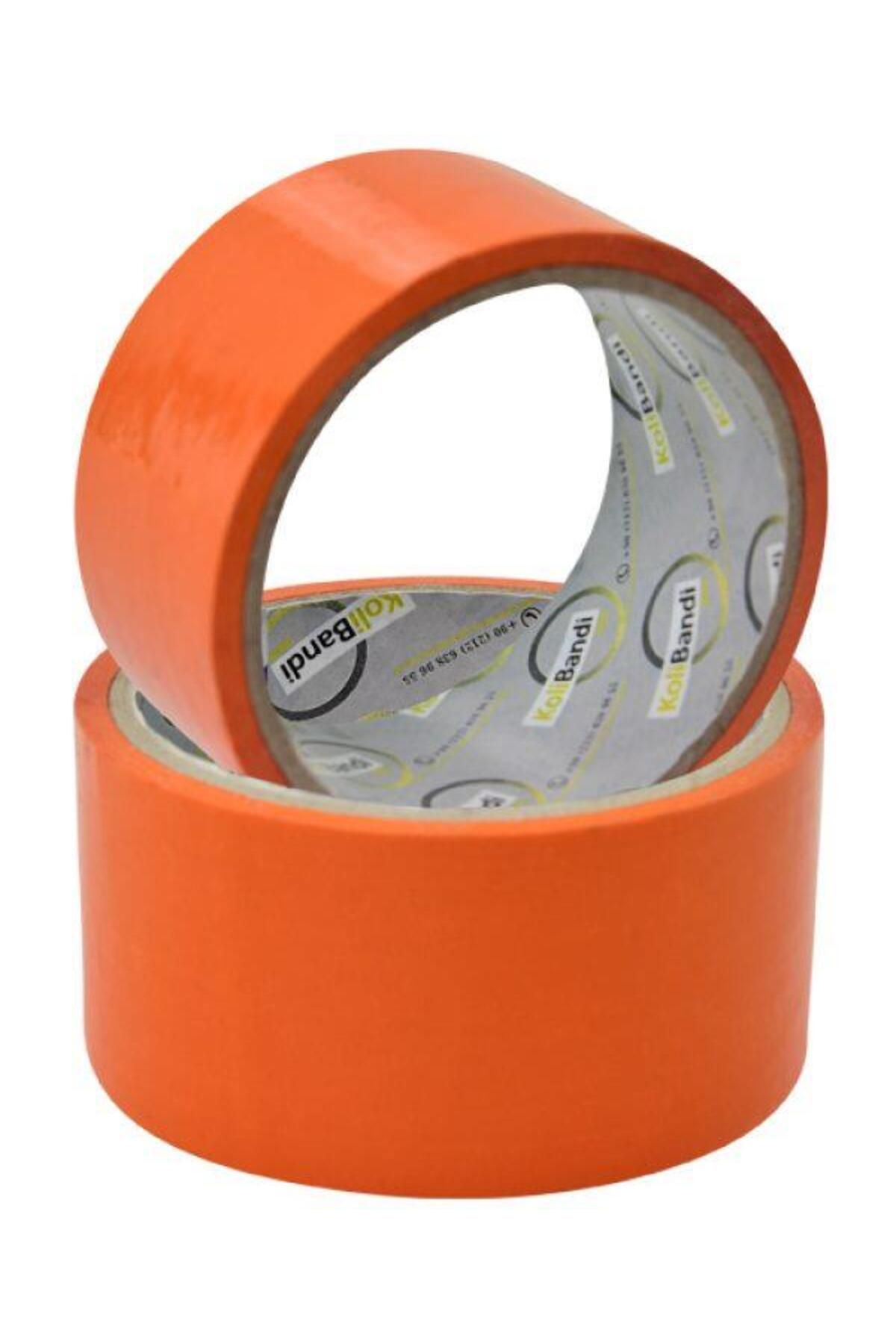 gnsstore Alfa Renkli Koli Bandı 30mt Turuncu AB116t