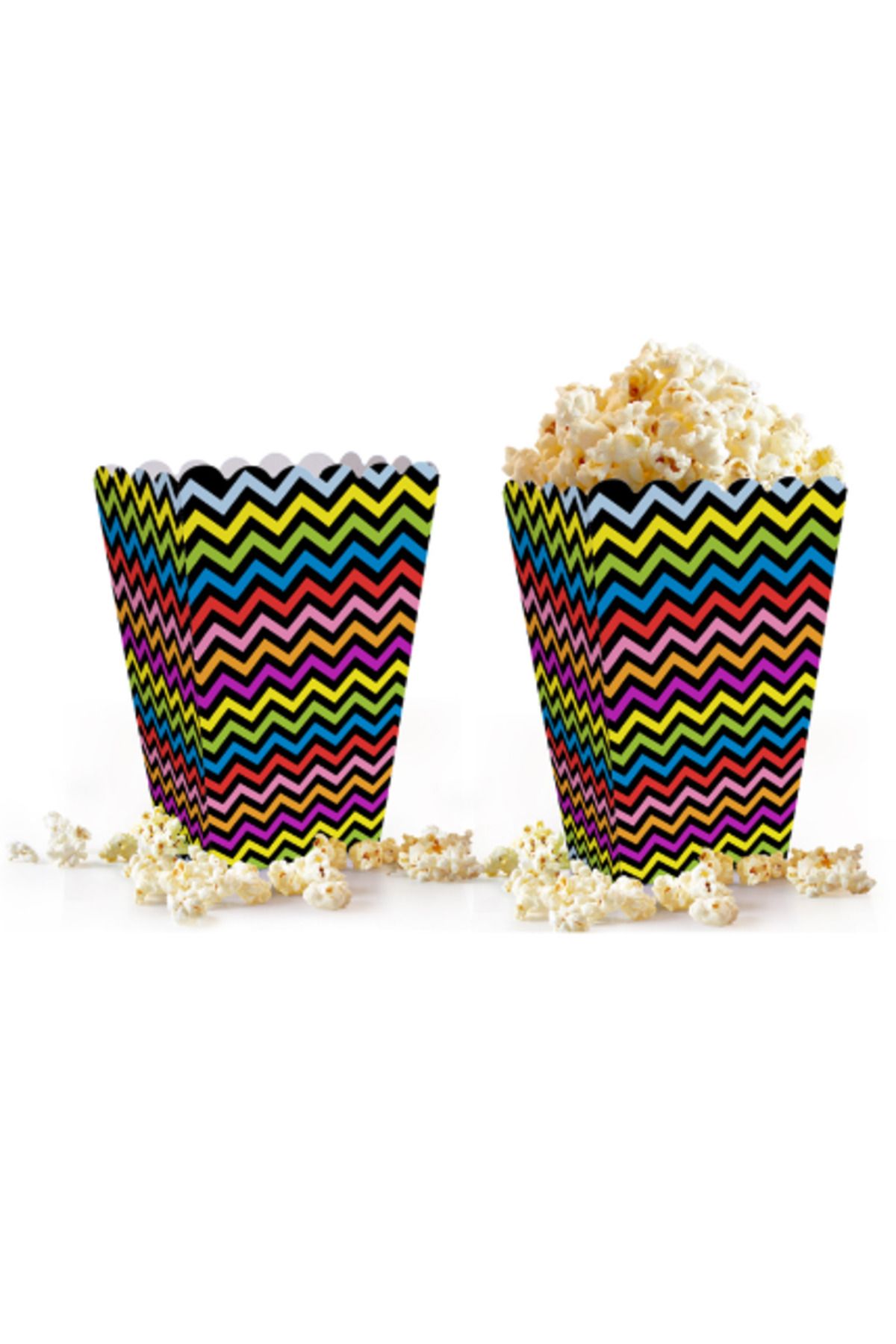 gnsstore Kika Popcorn Kutusu 8 Li -Rainbow-