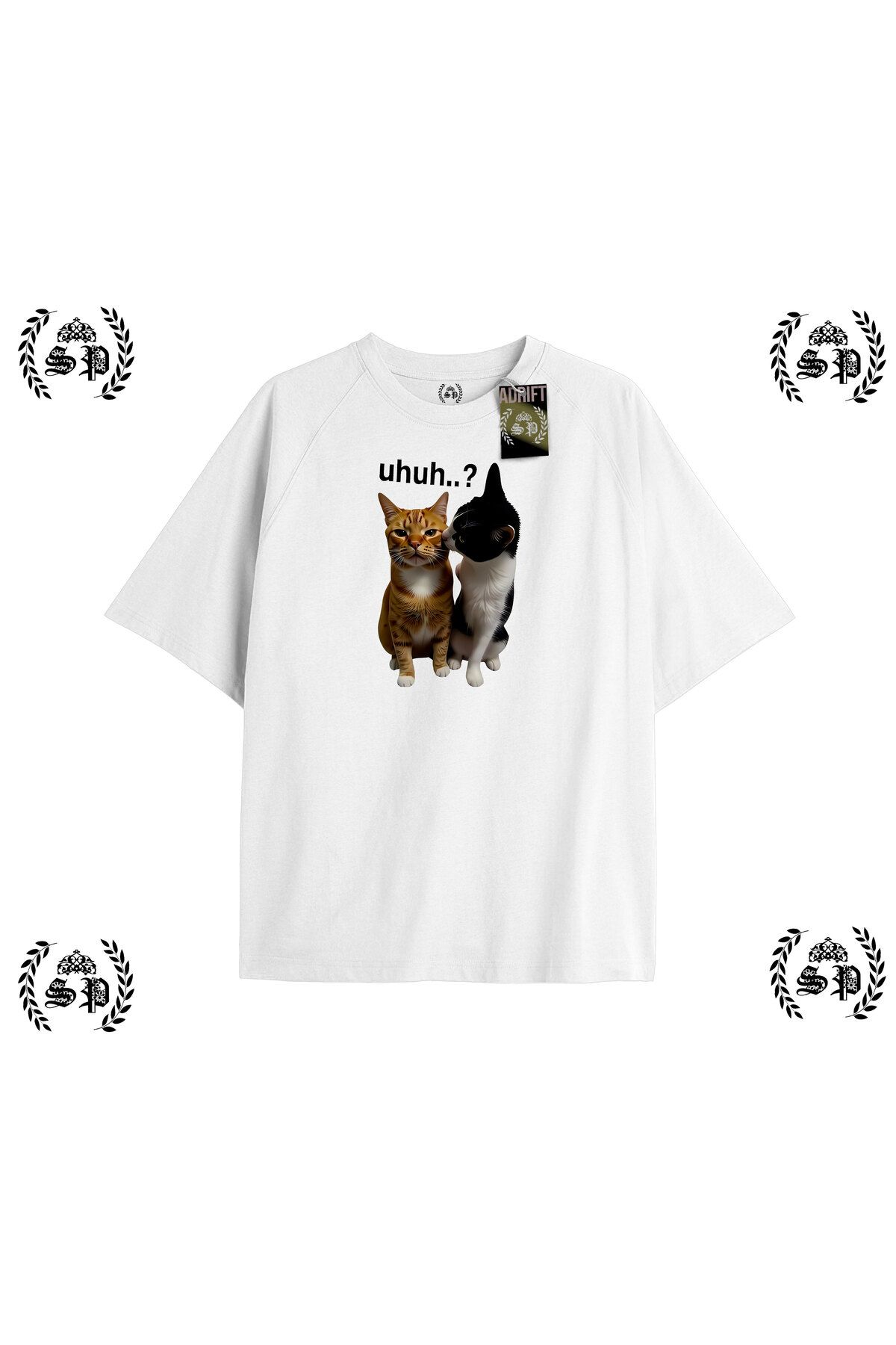 Tarzsokak Y2k Funny Baskılı Beyaz T-shirt