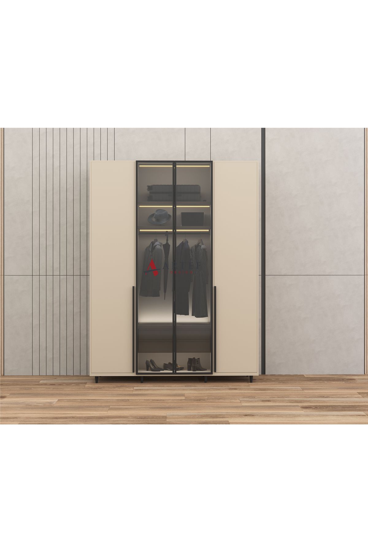 ARTEFDESIGN Modenko Minimal Gardırop