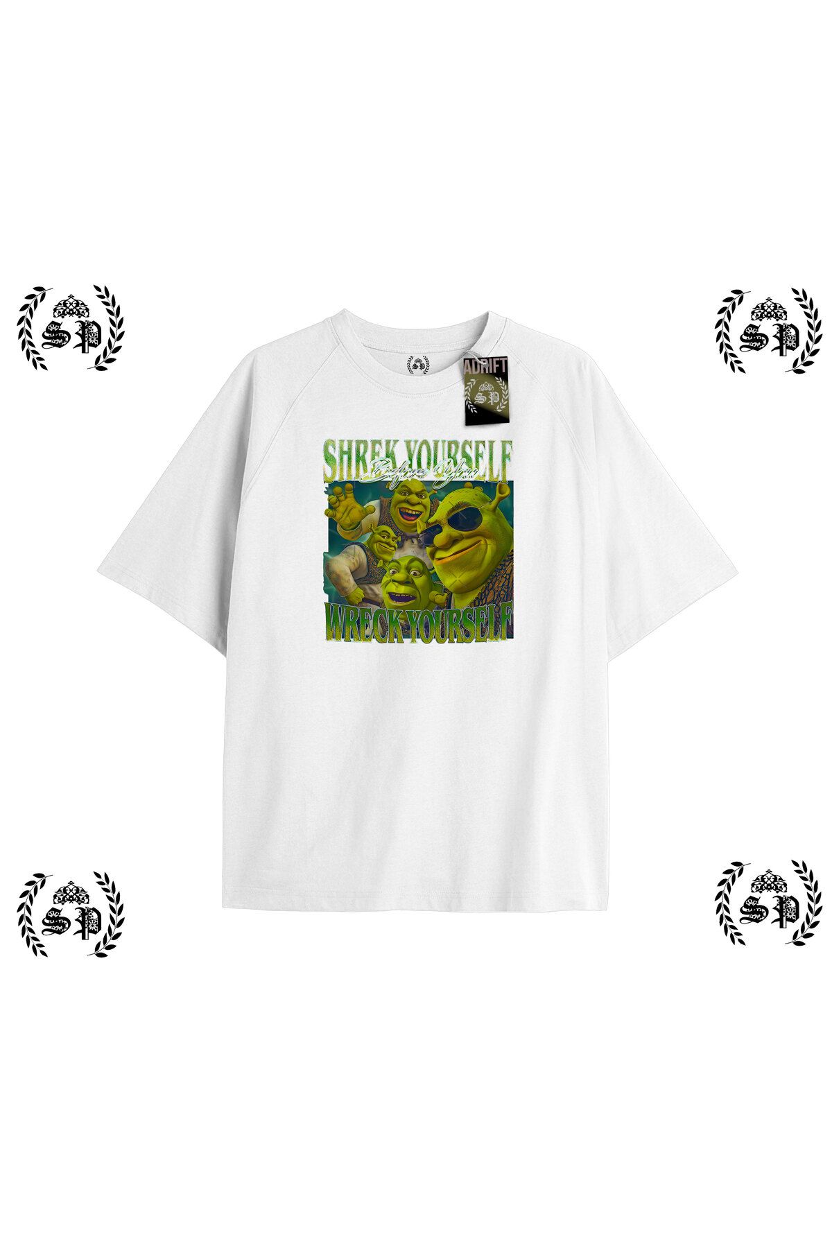 Tarzsokak Y2k Funny Baskılı Beyaz T-shirt
