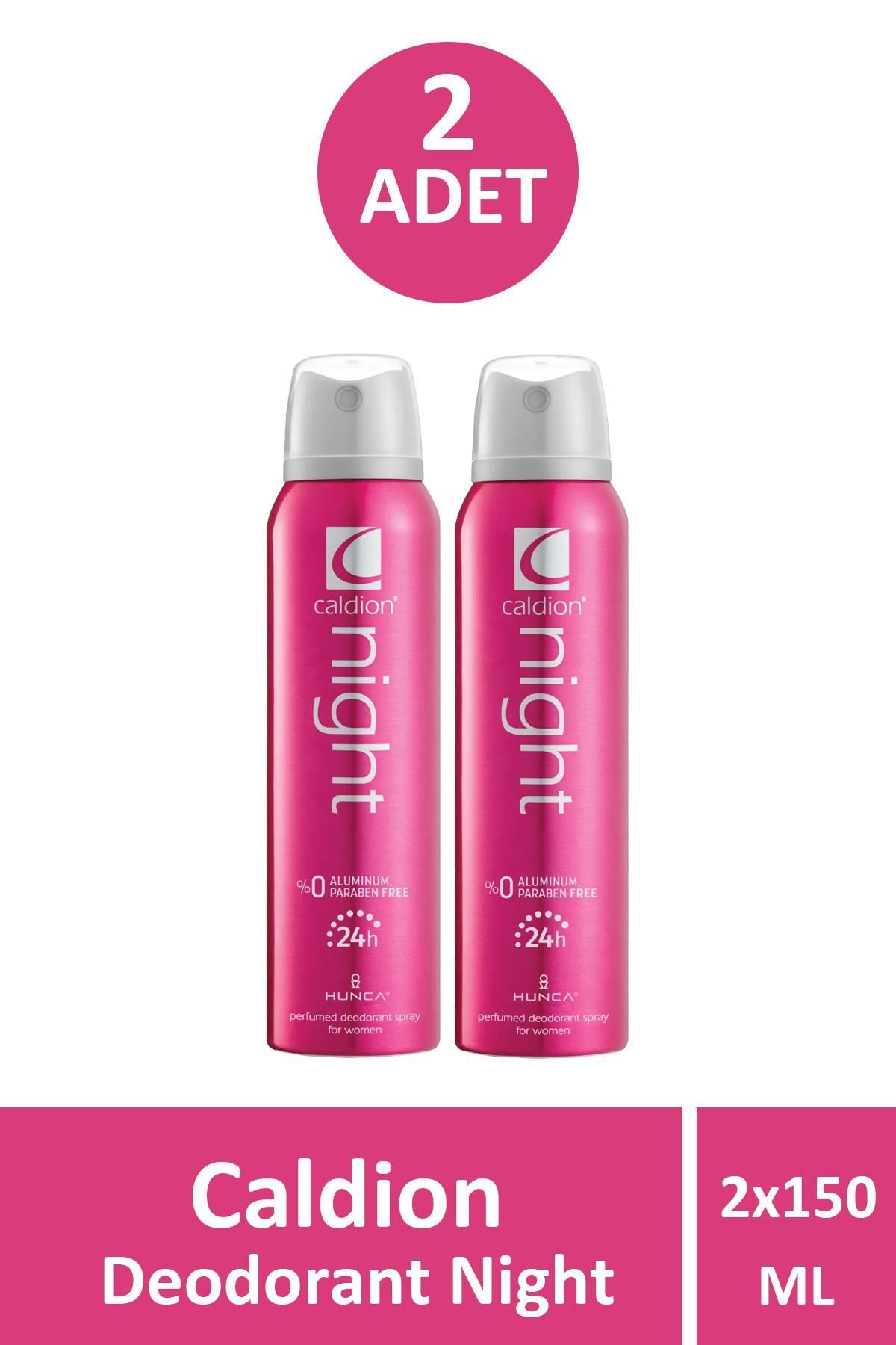 Seddar Collection Caldion Deodorant Night Kadın 150 ml 2 Adet