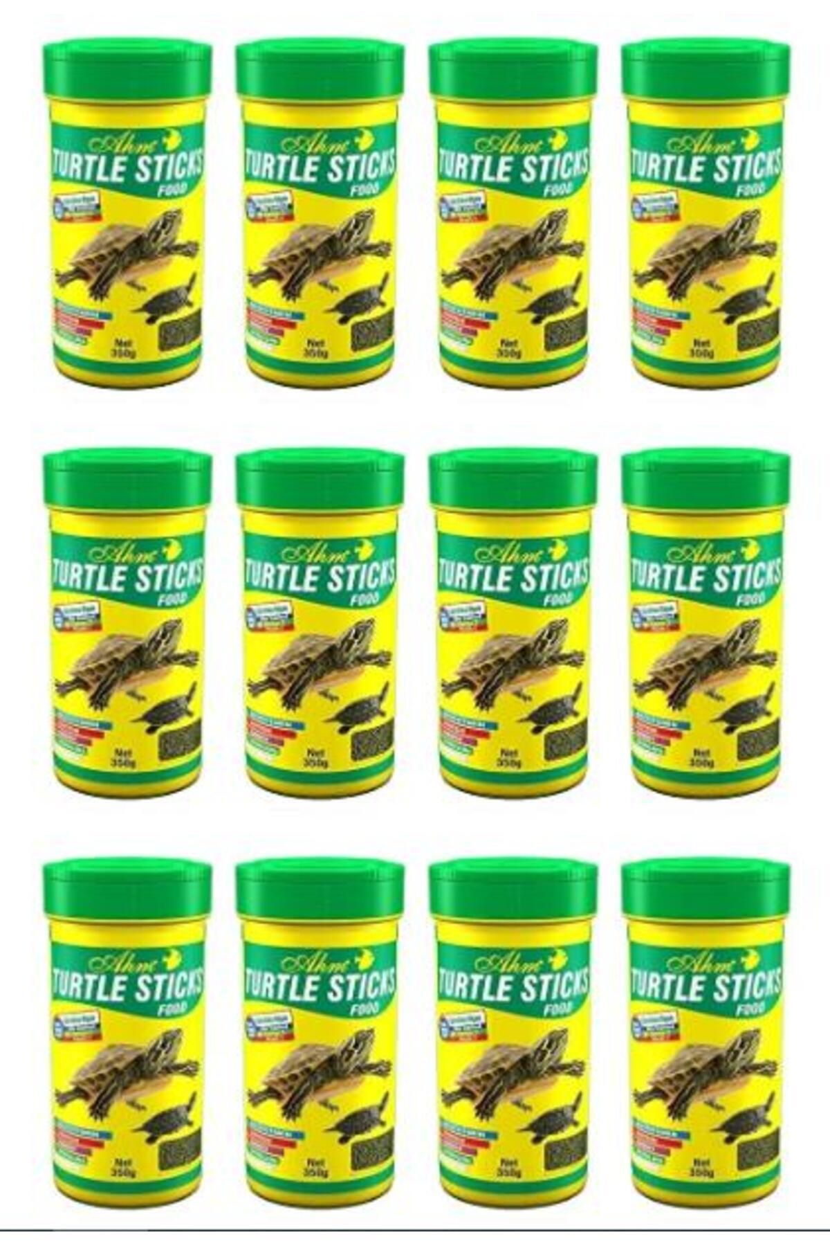 Ahm Turtle Sticks Green Food Kaplumbağa Yemi 100 ml X 12 Adet