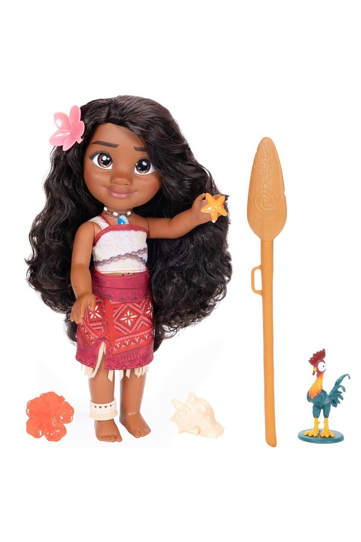 merland benvecocuk JKP 237581 Disney Moana - Moana Şarkı Söyleyen Bebek 38 cm
