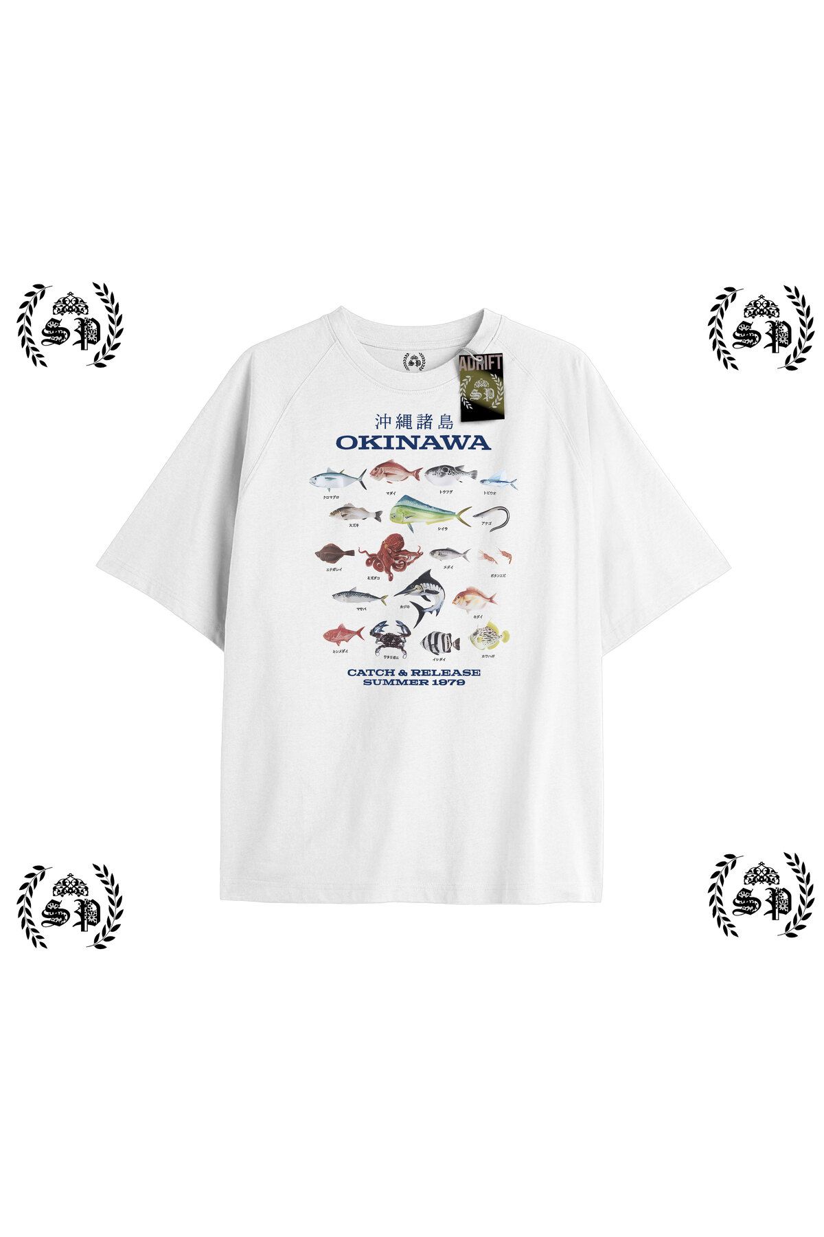 Tarzsokak Y2k Vintage Baskılı Beyaz T-shirt