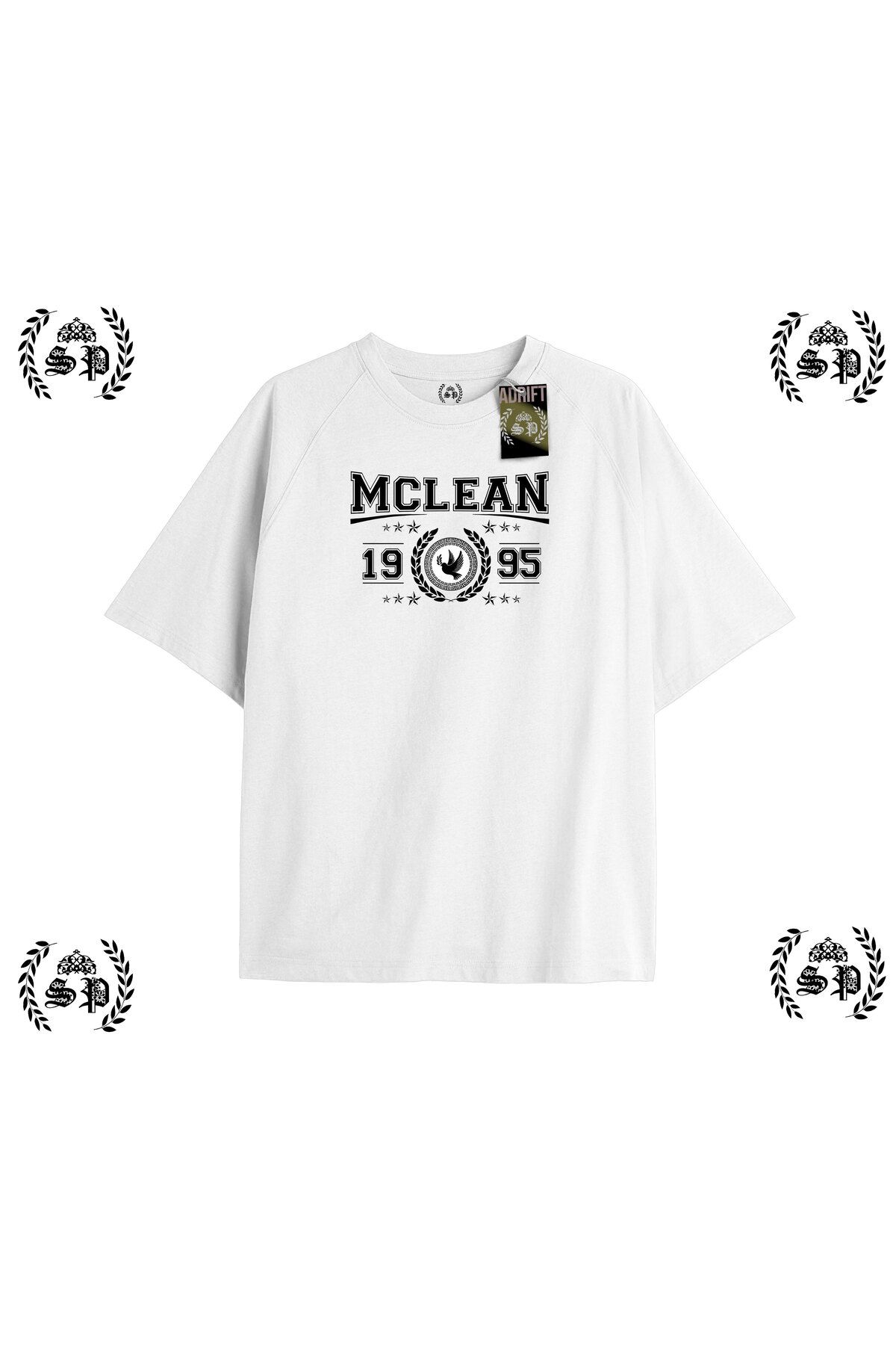 Tarzsokak Y2k Liluzi Baskılı Beyaz T-shirt