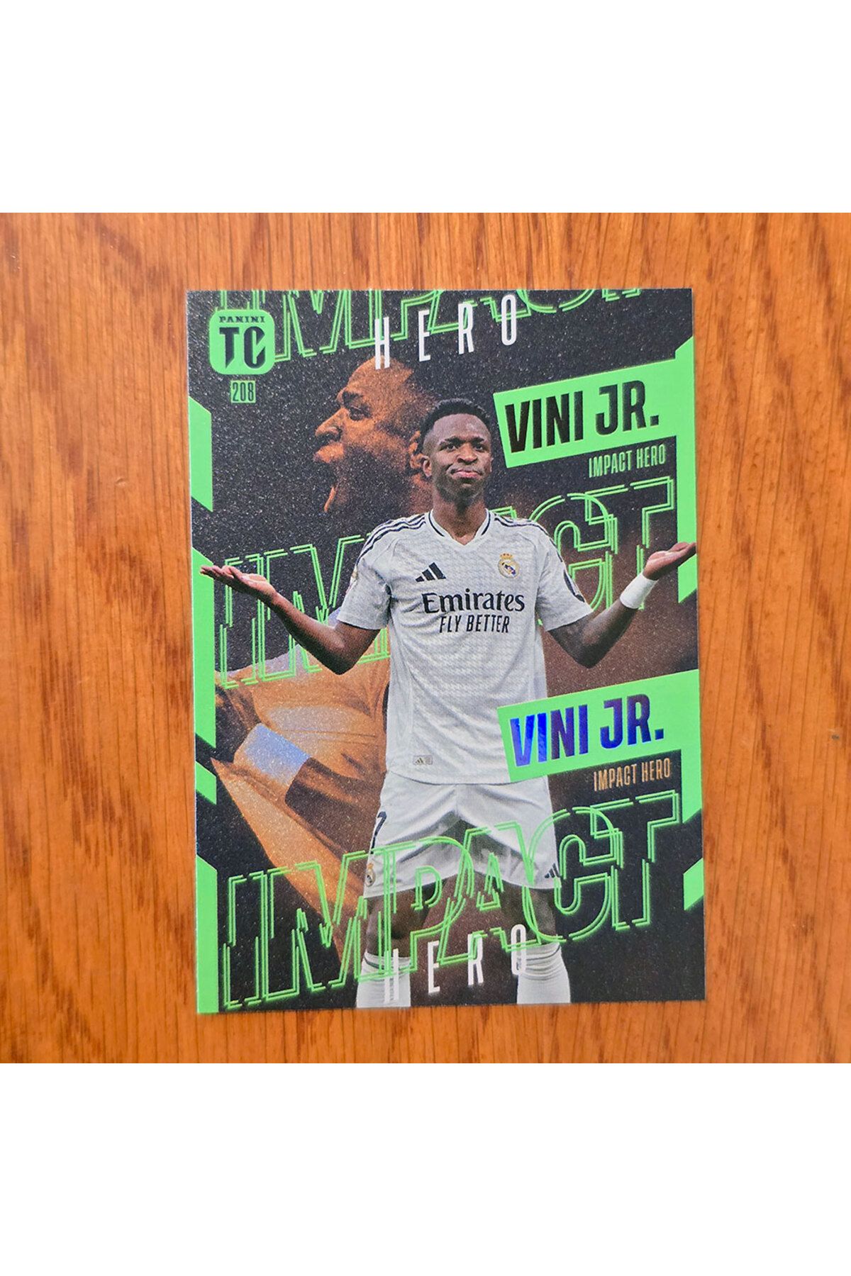 Panini Top Class Impact Hero Vini Jr. Oyun Kartı 208