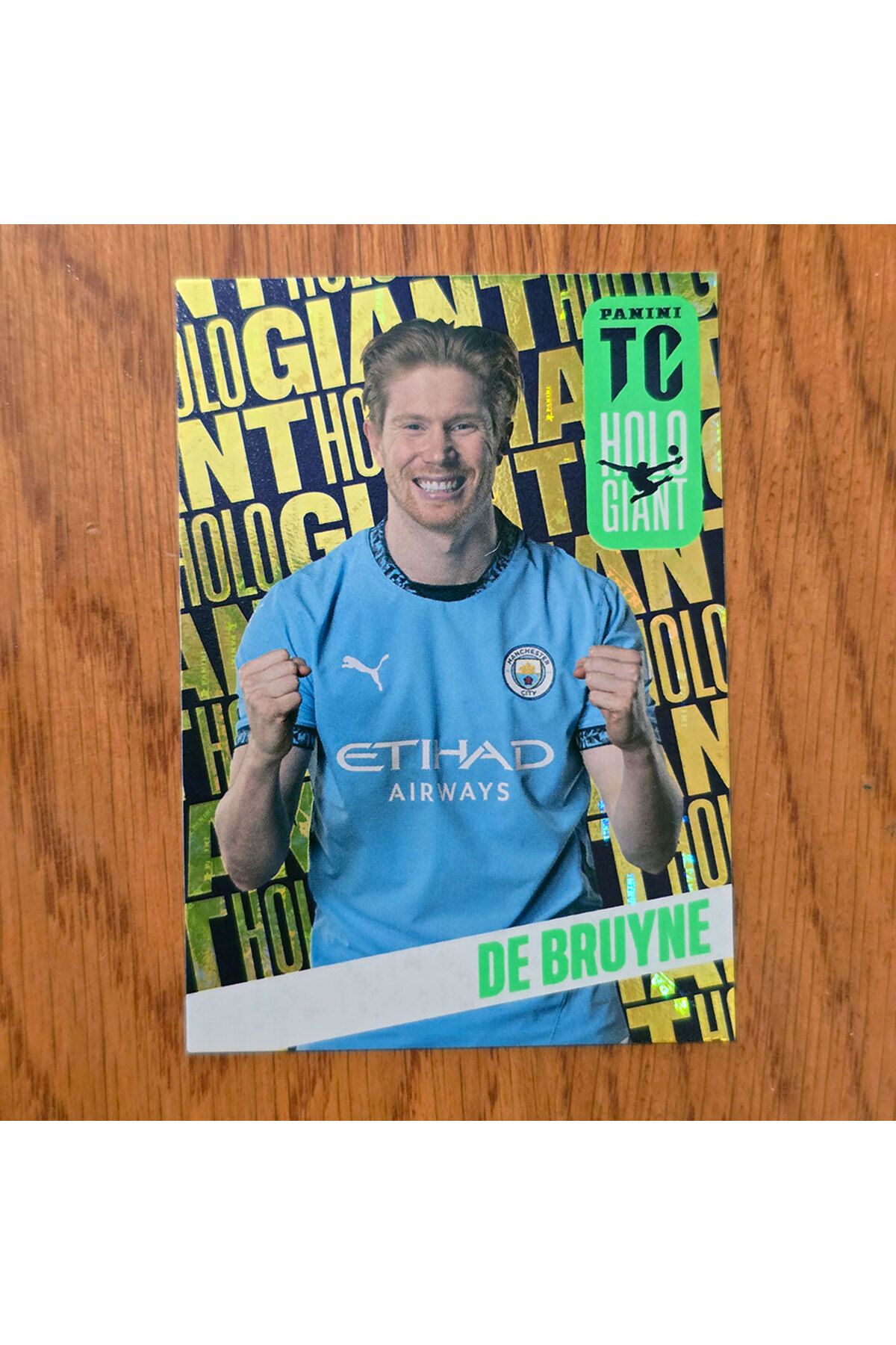 Panini Top Class Holo Giant Kevin De Bruyne Oyun Kartı