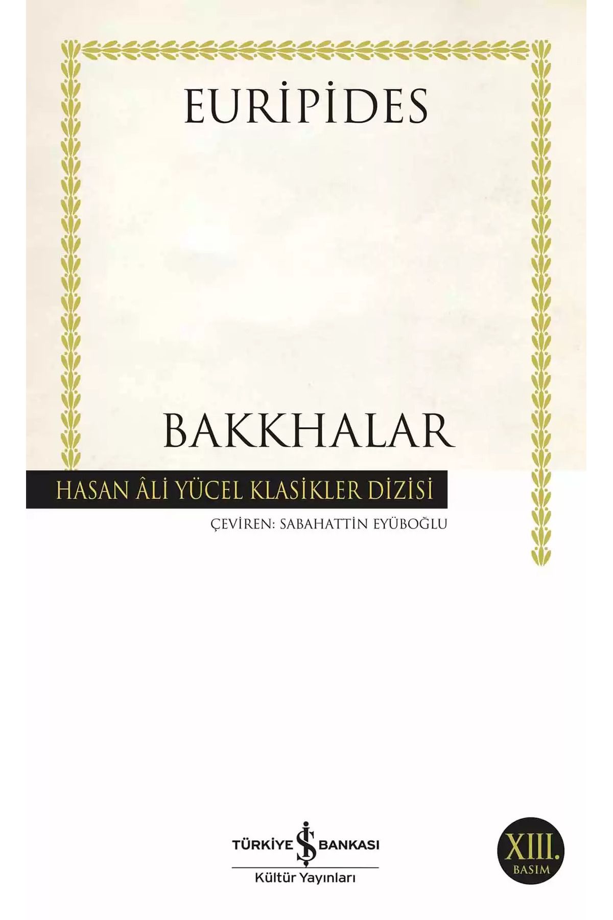 Bloomsbury Bakkhalar - Euripides