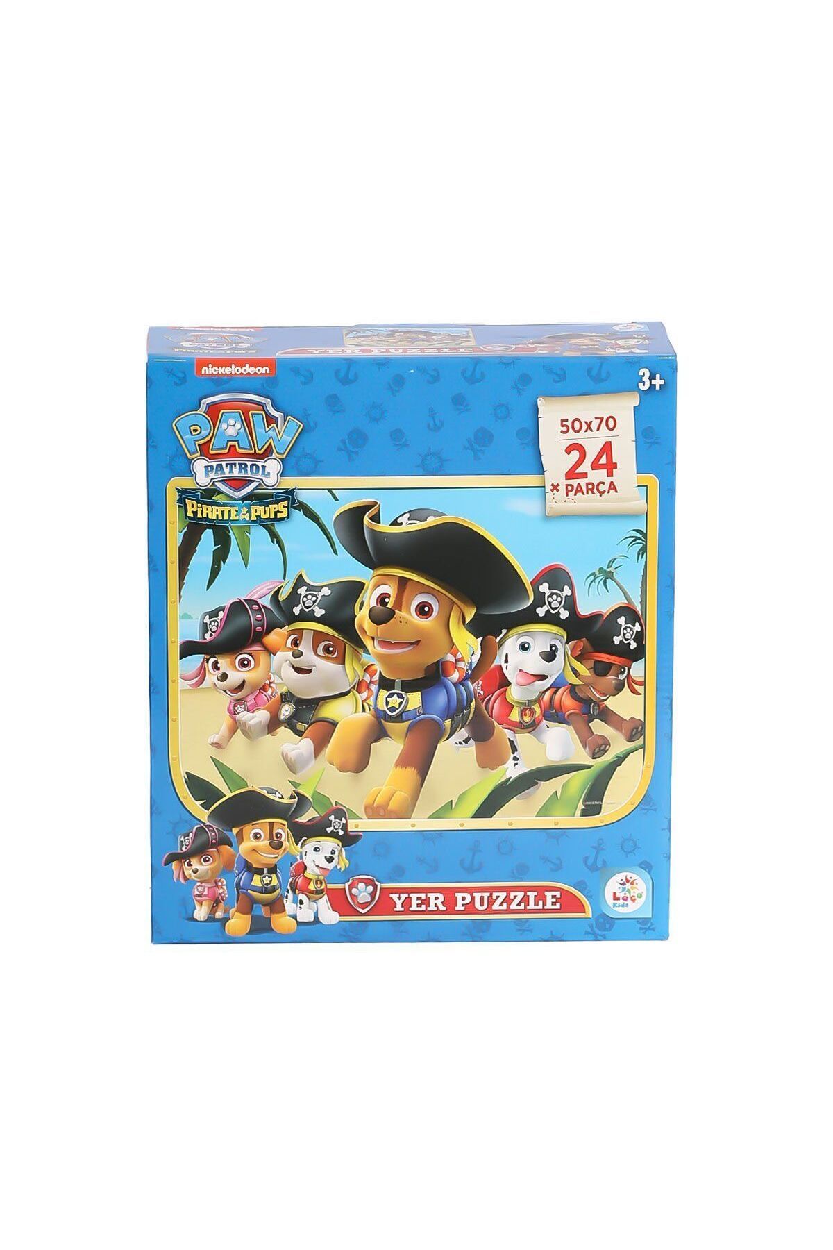 merland benvecocuk PW7934 Paw Patrol Yer Puzzle -Laço