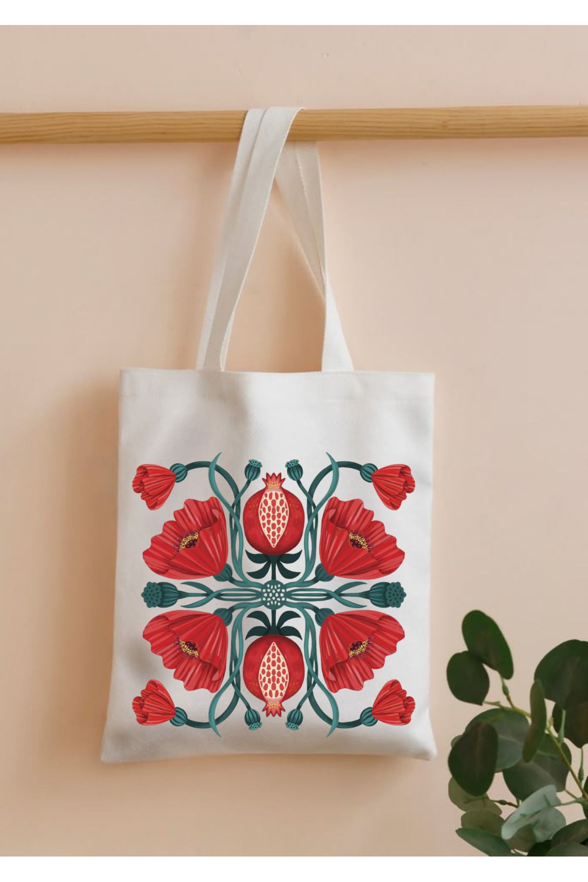 WHB 35x40 -Tote Bag, Grocery or School Bag, Reusable & Foldable .Bez Çanta, pazar Çantası, Kitap Çantası