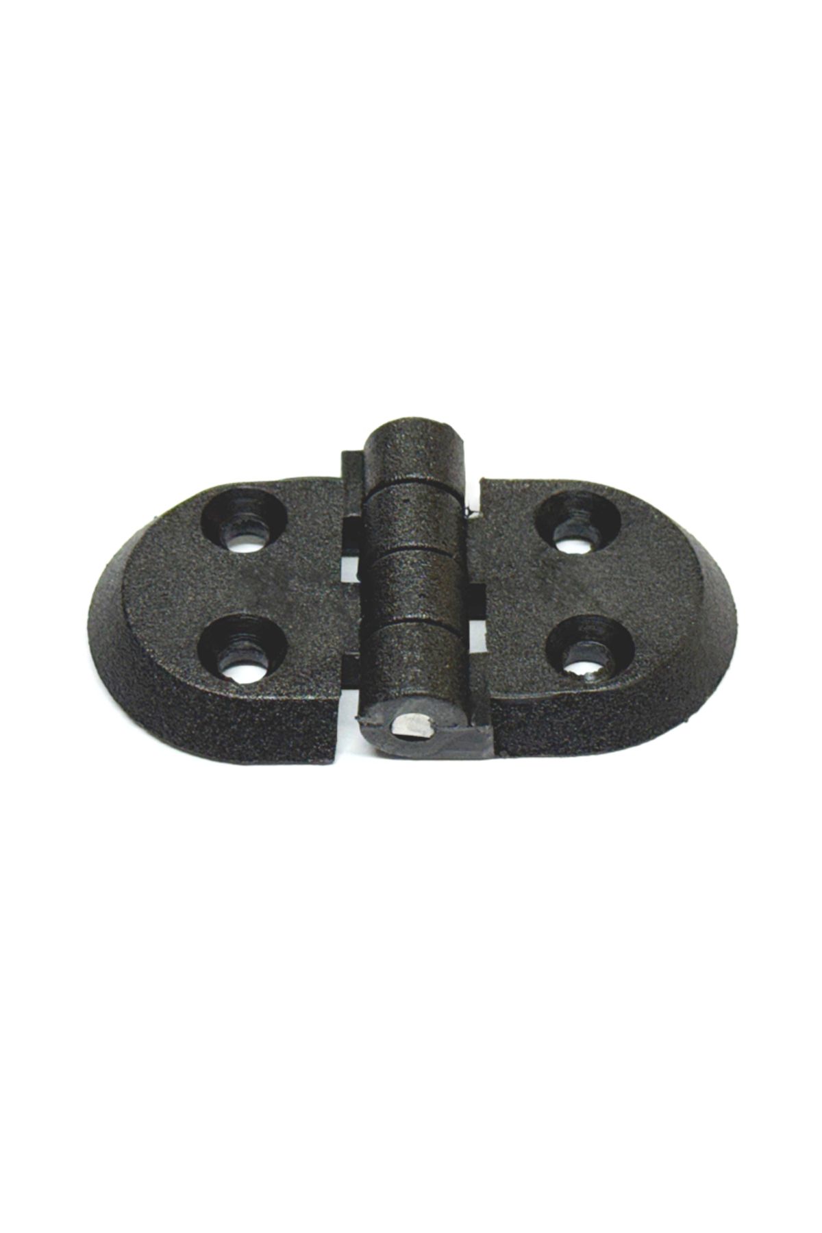 Somay Store Tekne Plastik Menteşe Kısa Kısa 40x75mm 10 Adet Siyah